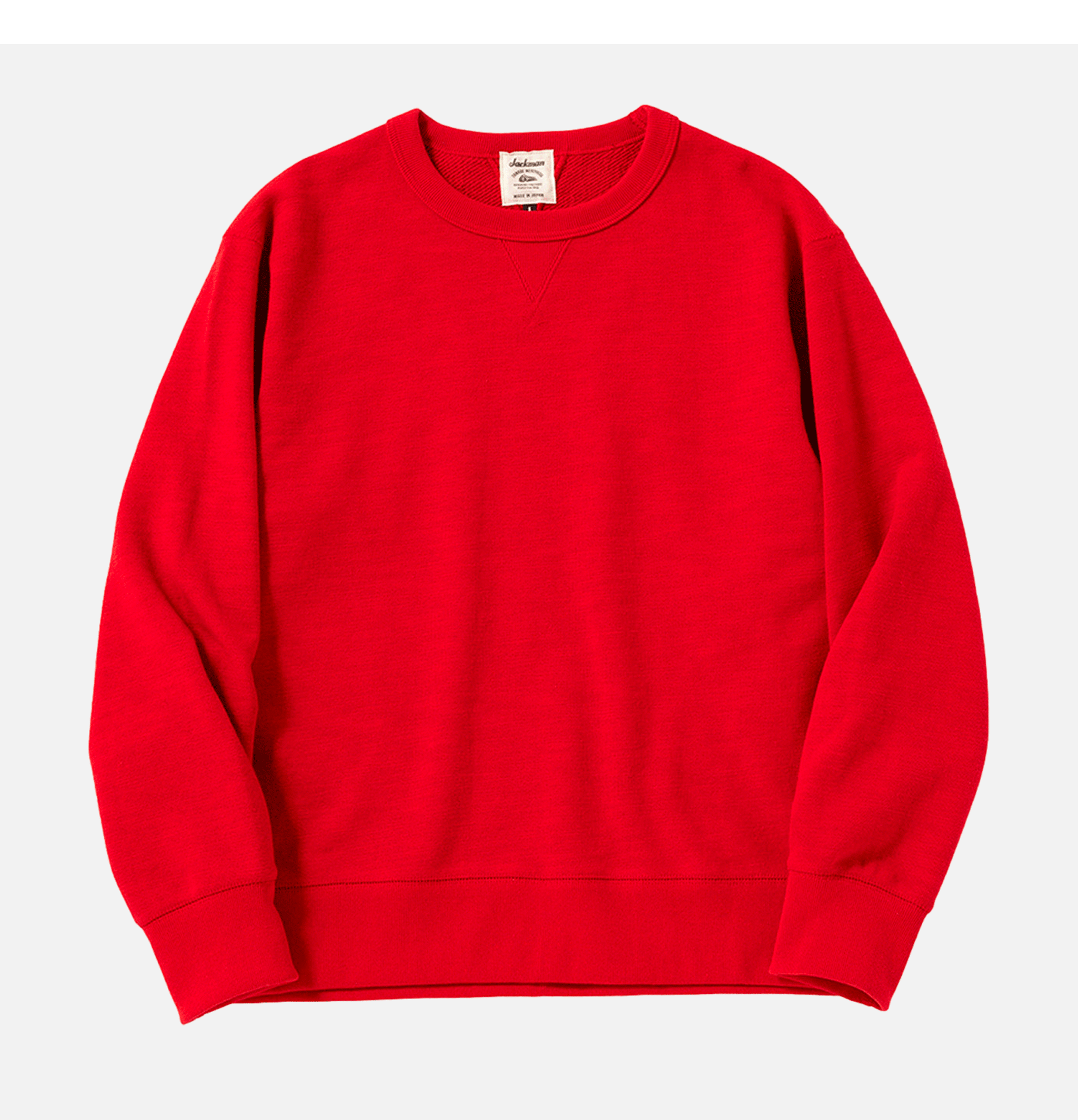 Jackman Crewneck Sweater Rouge