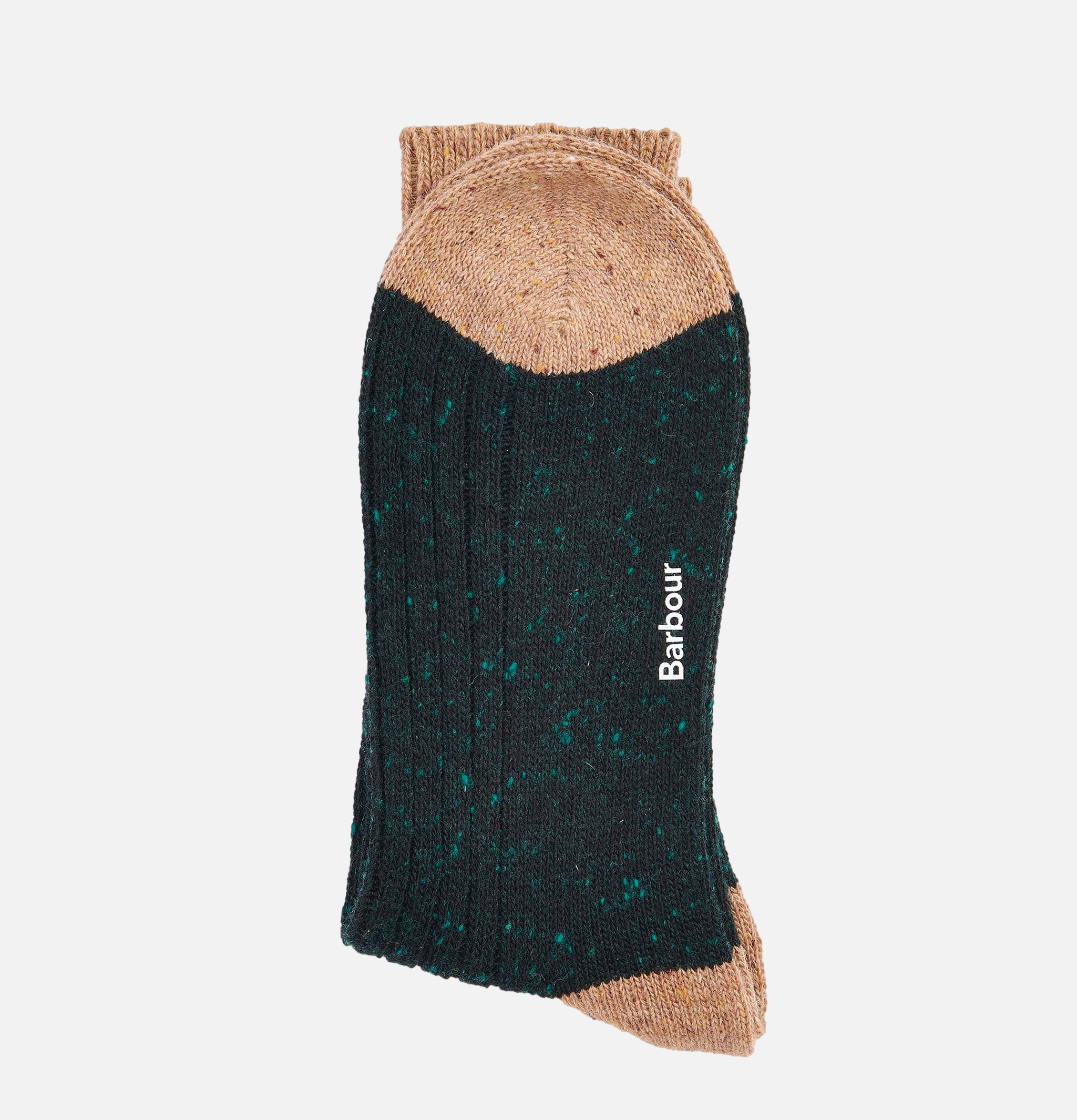 Houghton Socks Evergreen/sands