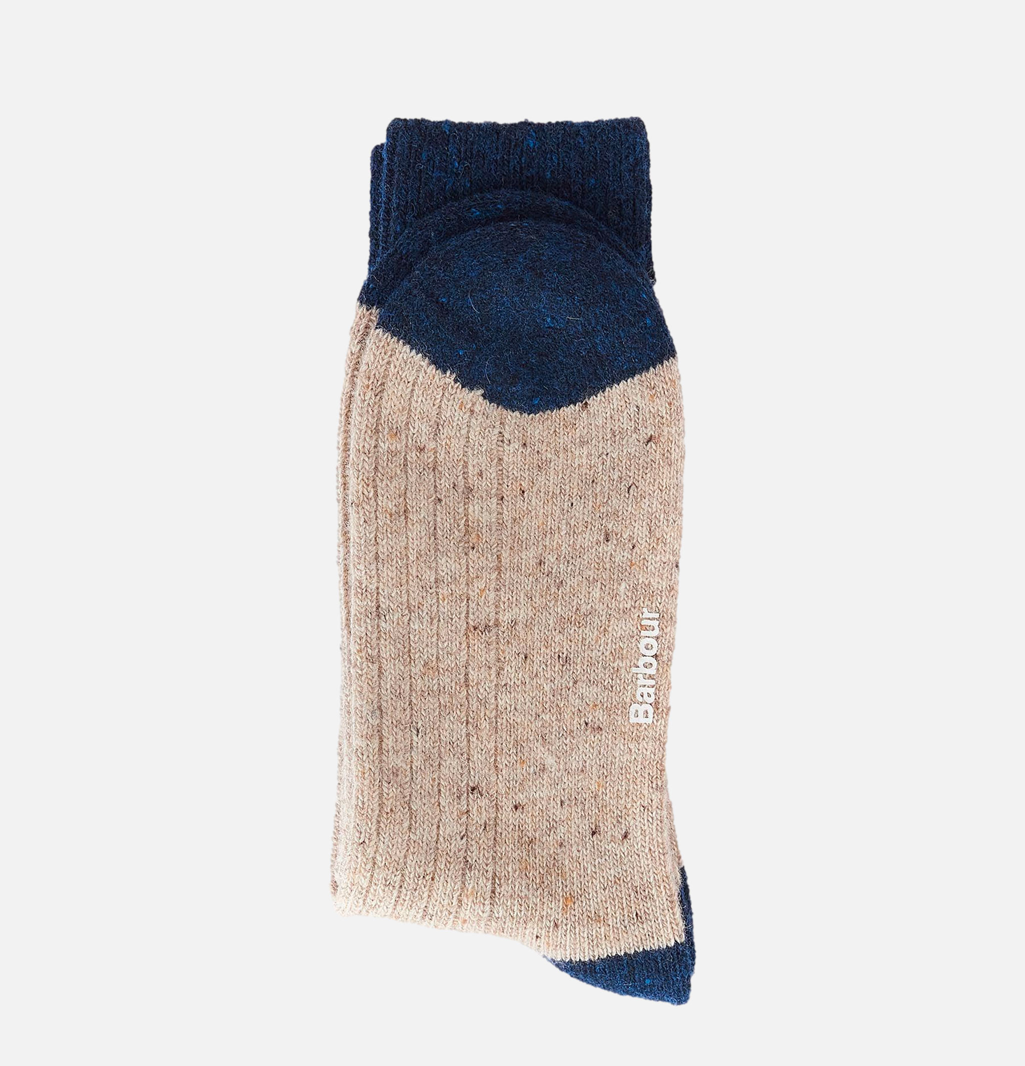 Houghton Socks Stone/navy