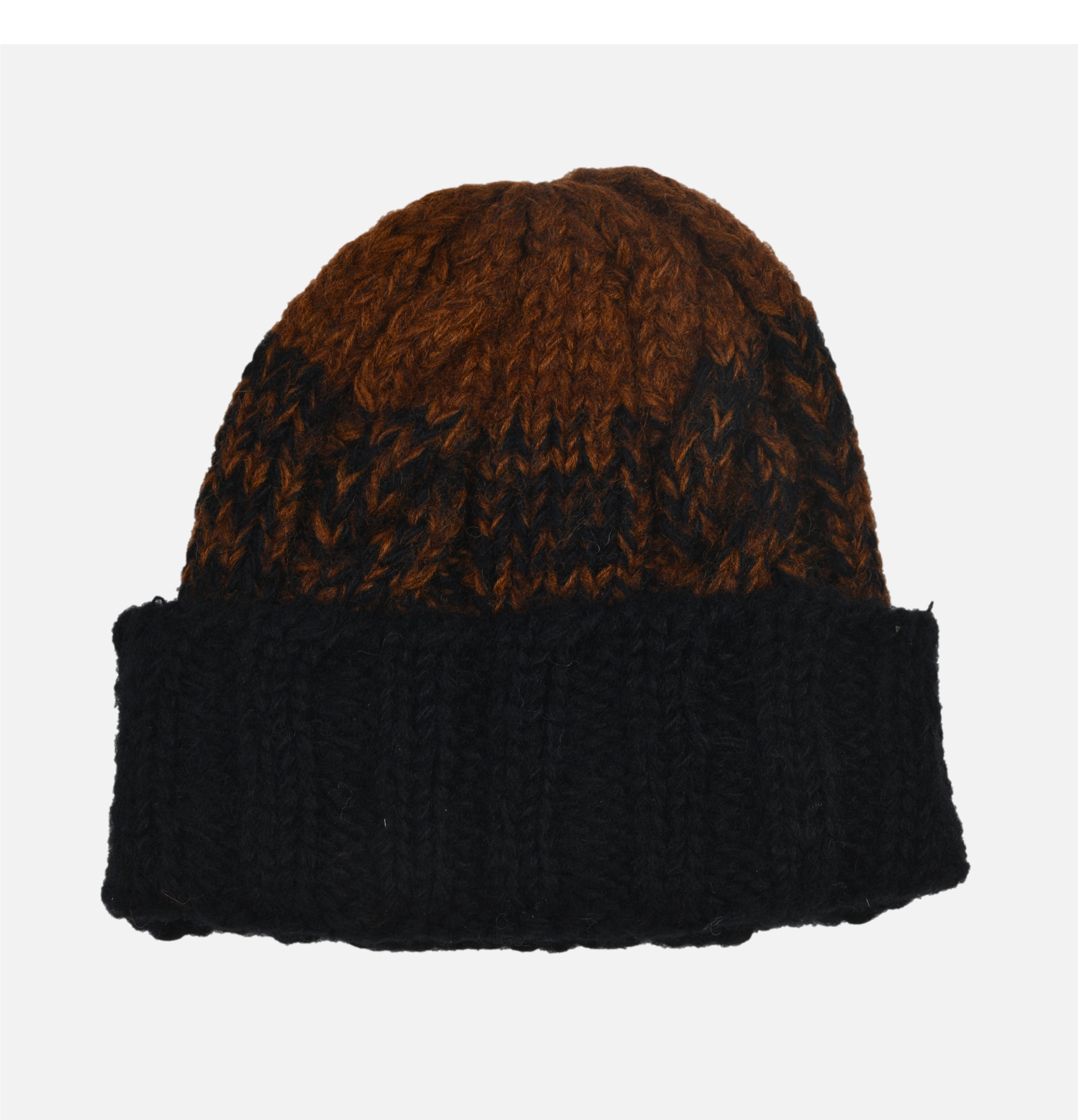 Hand Knit Fisherman Black