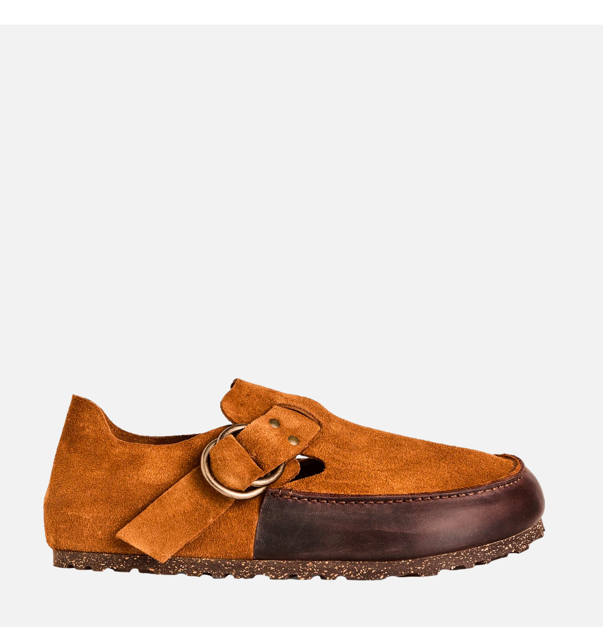 London Moccasin Suede Mink