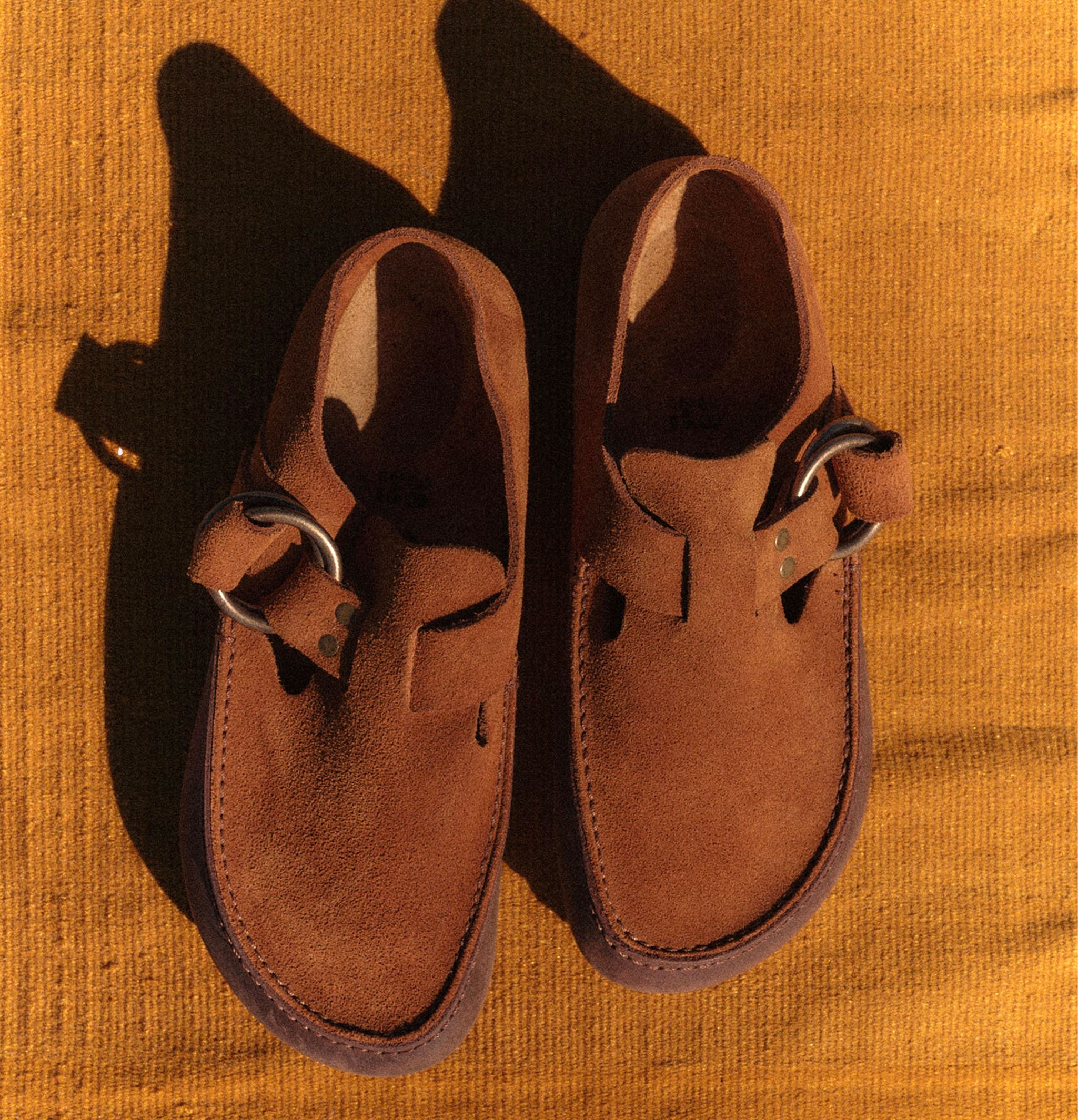 London Moccasin Suede Mink