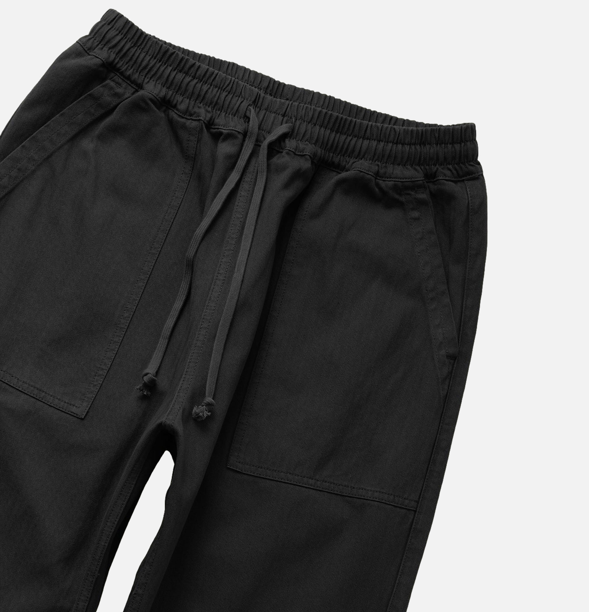 Chef Pant Herringbone Black