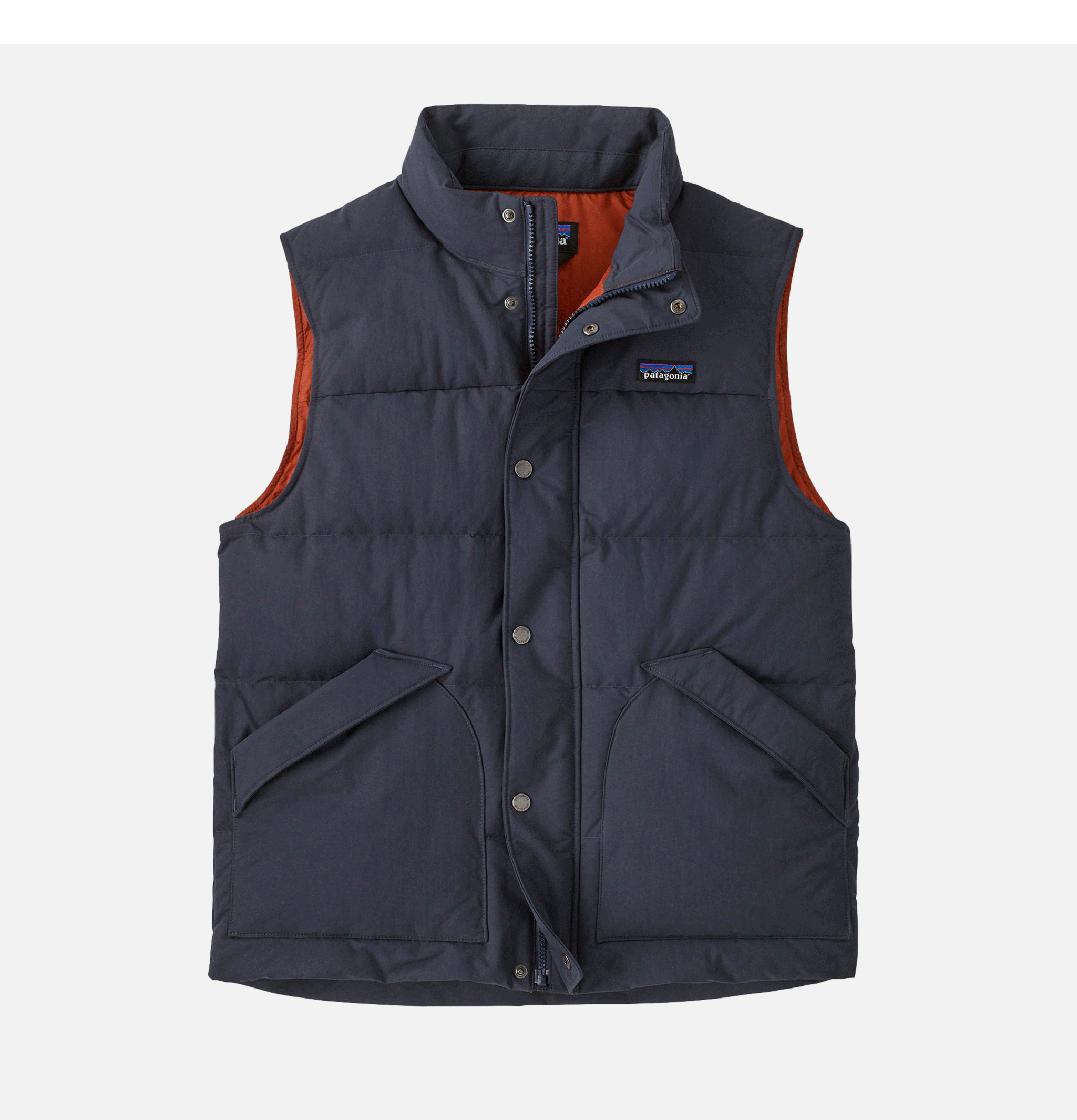 Patagonia Downdrift Veste Smolder Blue