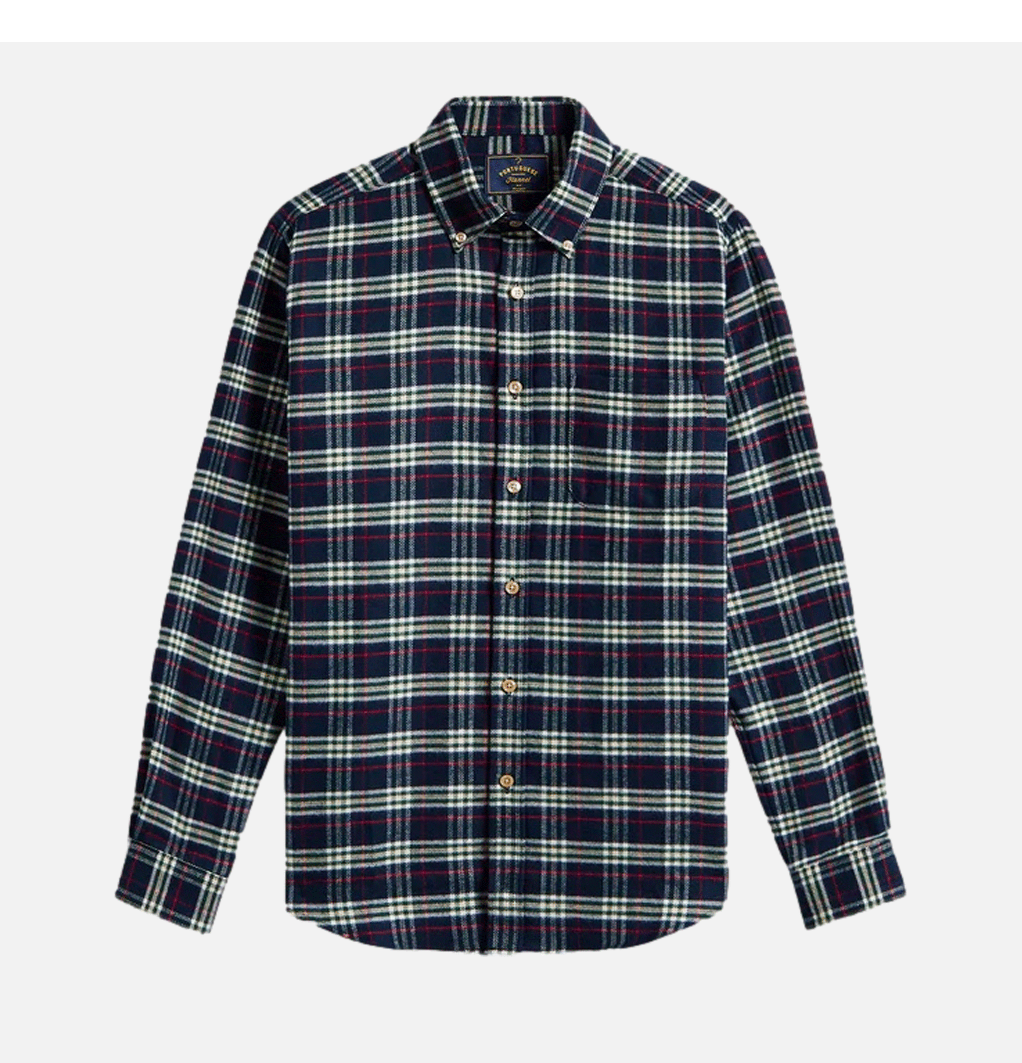 Portuguese Flannel Lamo Blue shirt