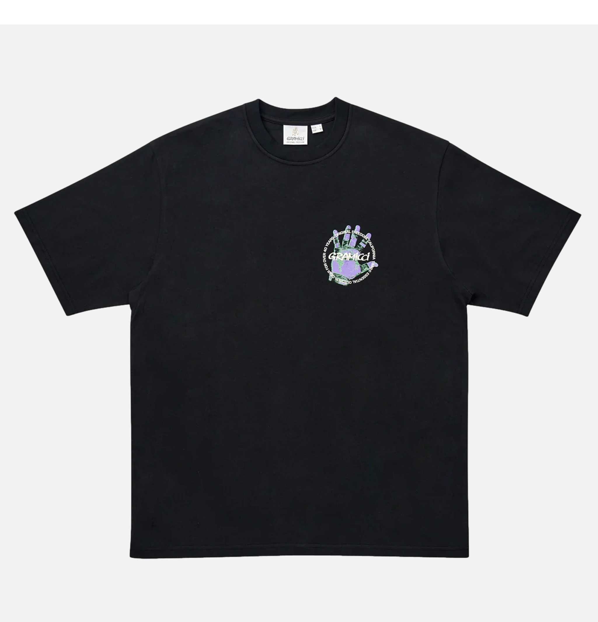 Gramicci Climbers Hand Tee Vintage Black