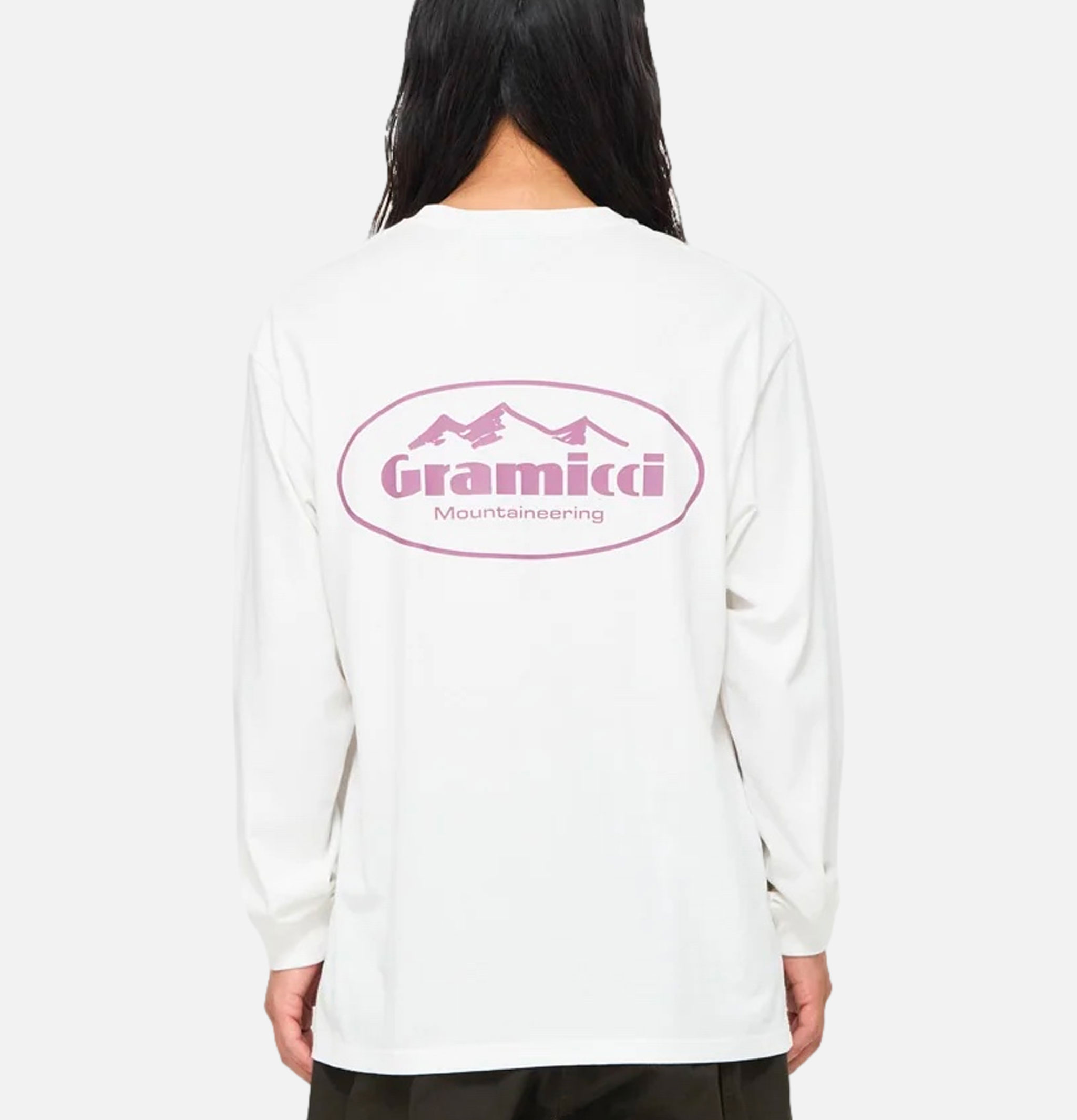 Gramicci Mountaineering L/S Tee Blanc