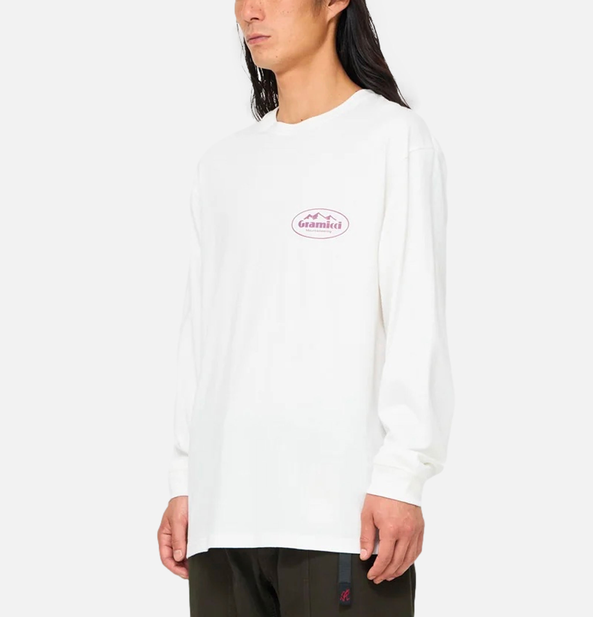 Gramicci Mountaineering L/S Tee Blanc