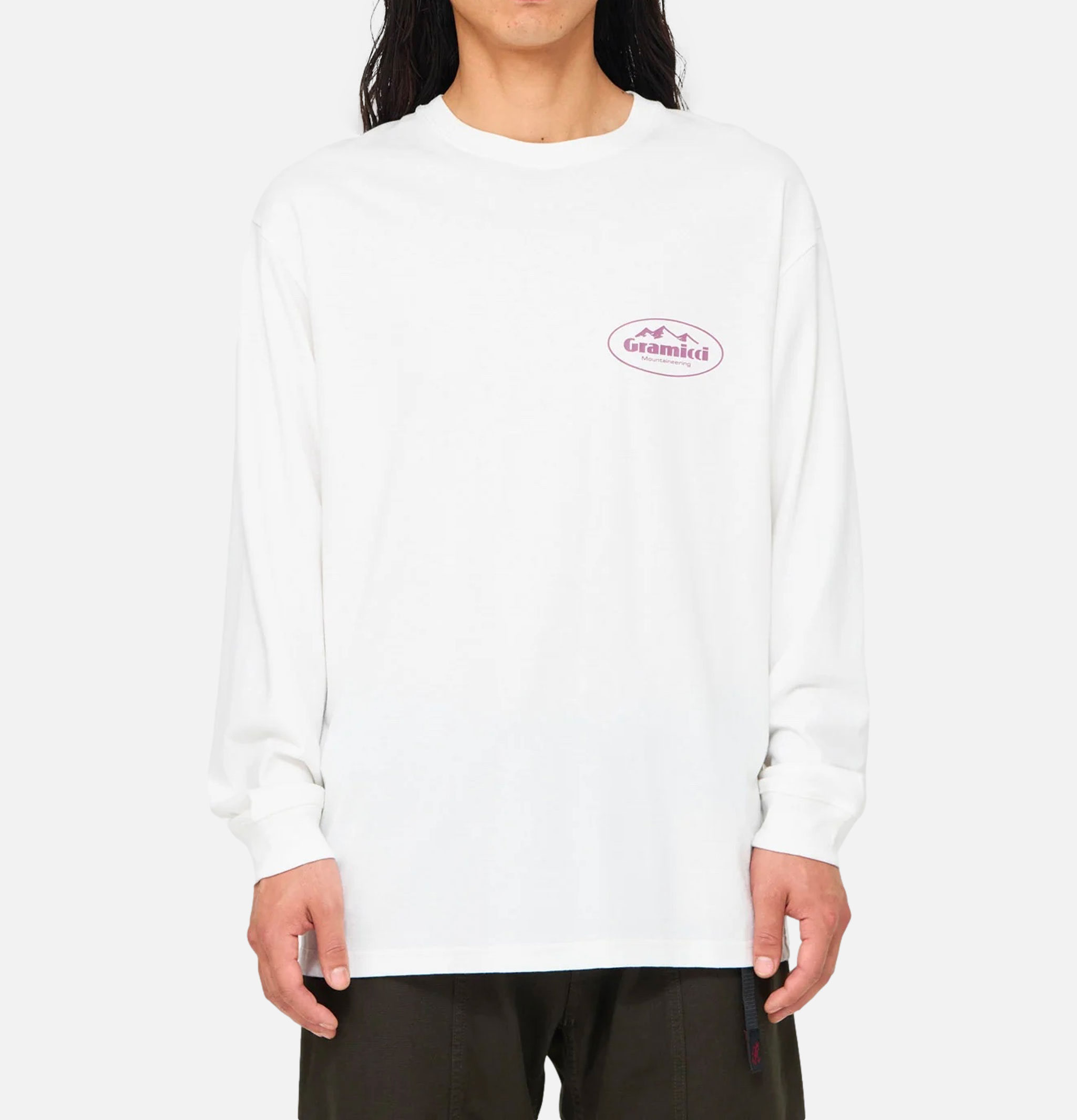 Gramicci Mountaineering L/S Tee Blanc