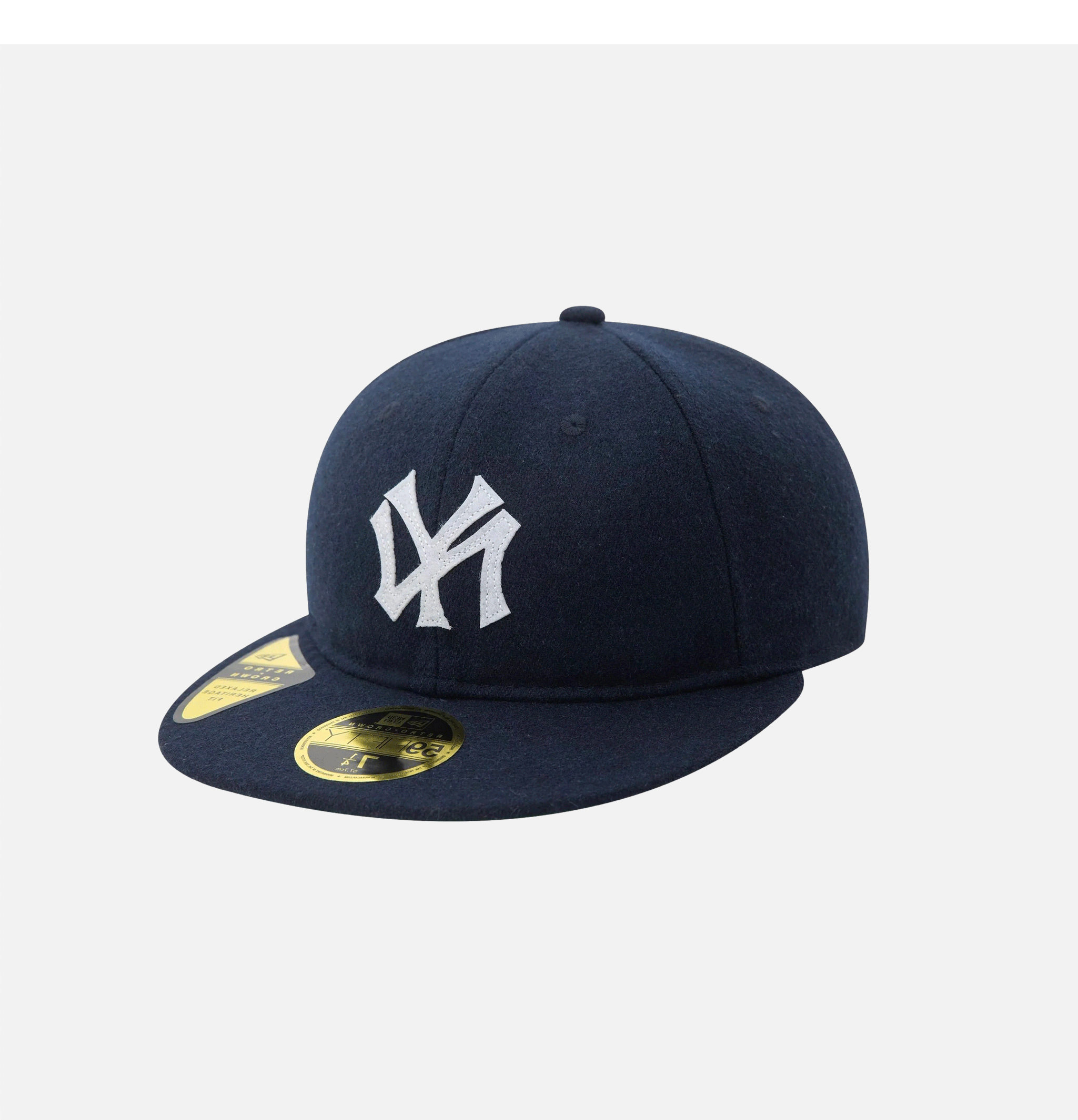 New Era 59 Fifty MLB Coop Script NY Yankee Navy