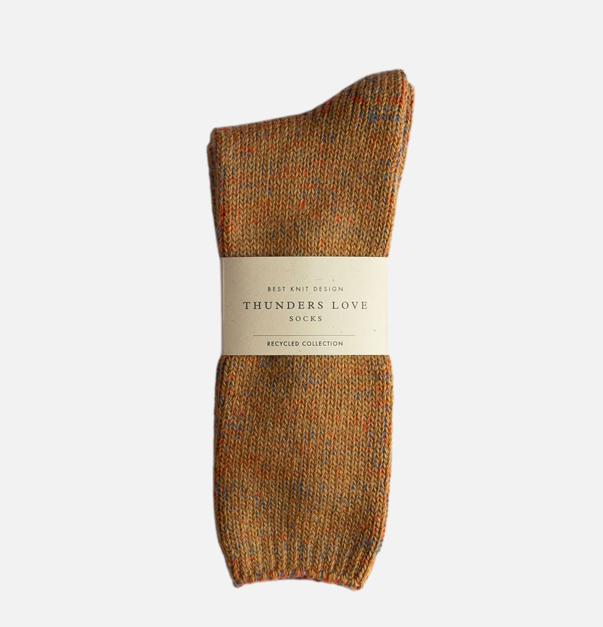 Recycled Wool Socks Sand