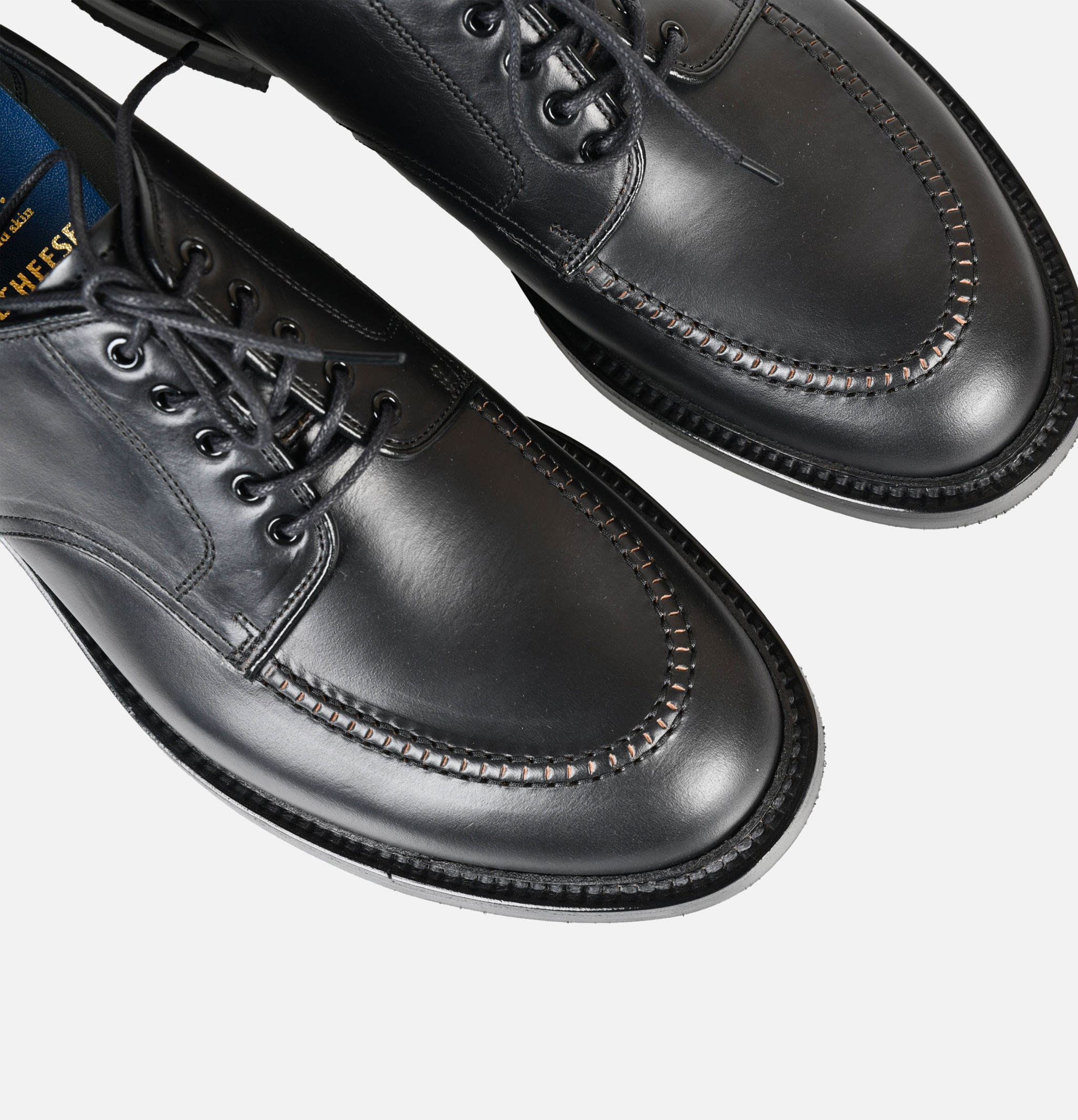 Chaussures Regal Shoe & Co x Royalcheese Utip Horween Noir