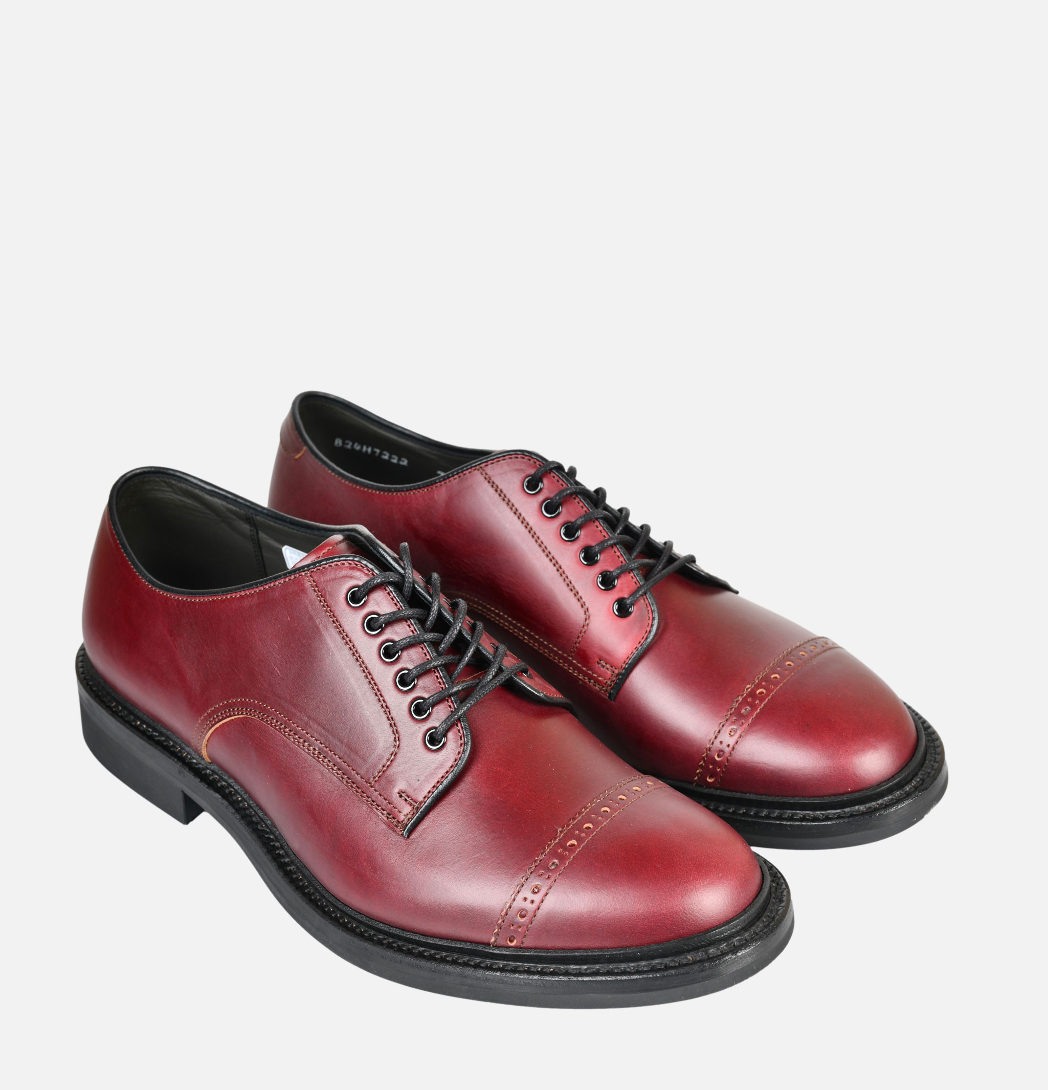 Chaussures Regal Shoe & Co x Royalcheese Cap-toe Horween Burgundy