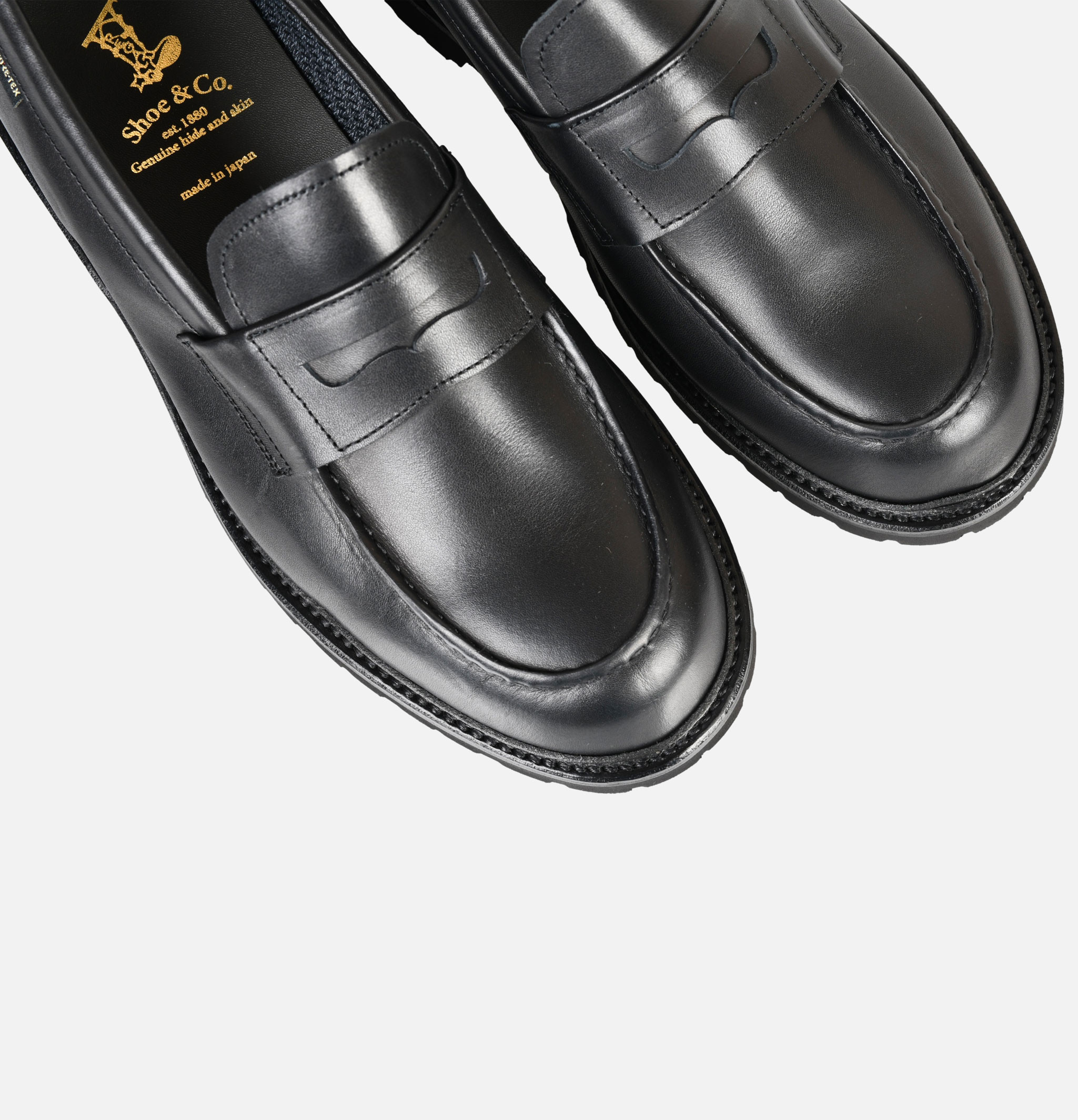 Mocassins Regal Shoe & Co x Royalcheese Paris Gtx Noir