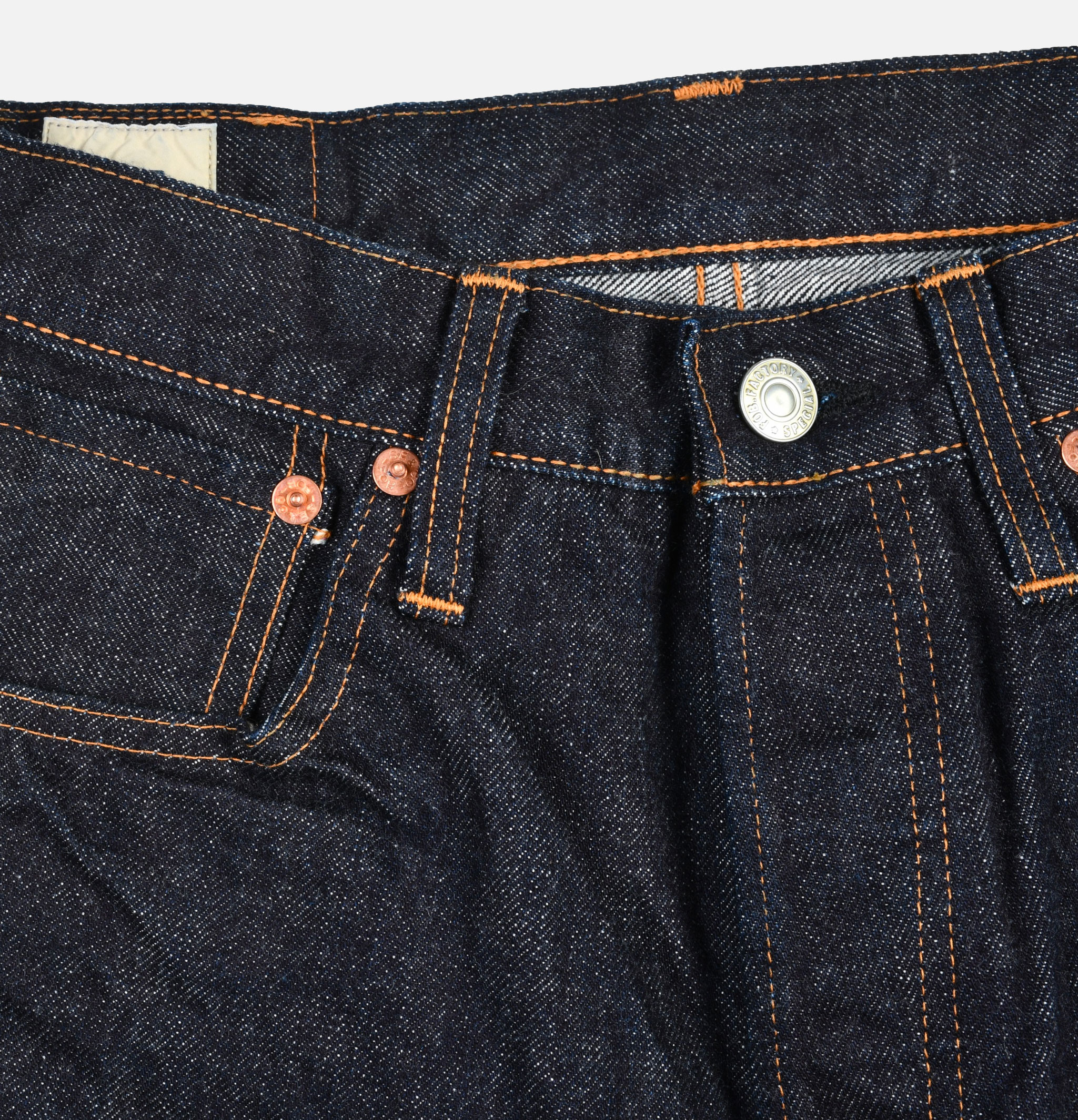 Fob Factory F153 Selvedge Denim Tapered