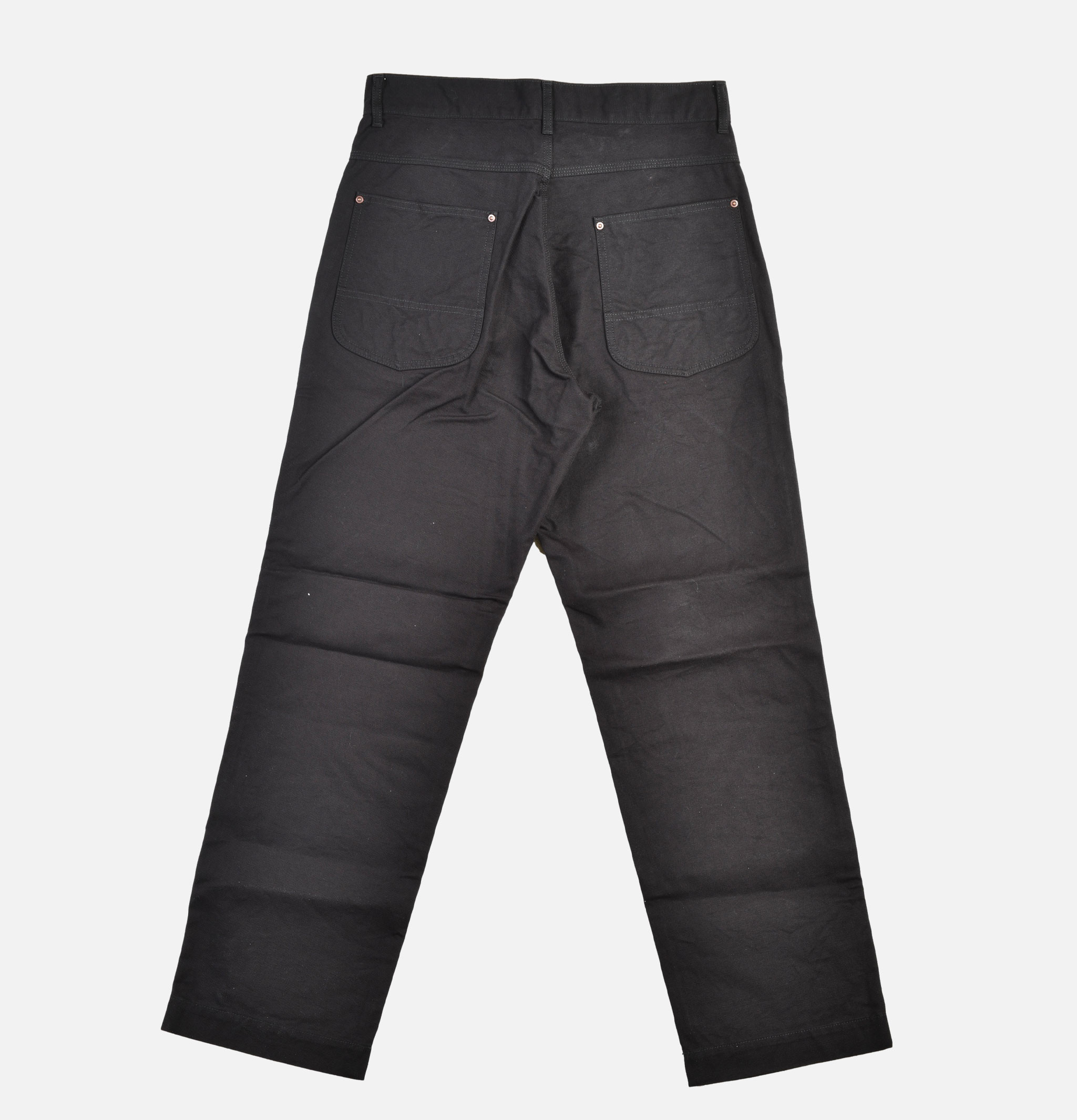 FOB Factory F0530 Cotton Duck Work Pants Noir