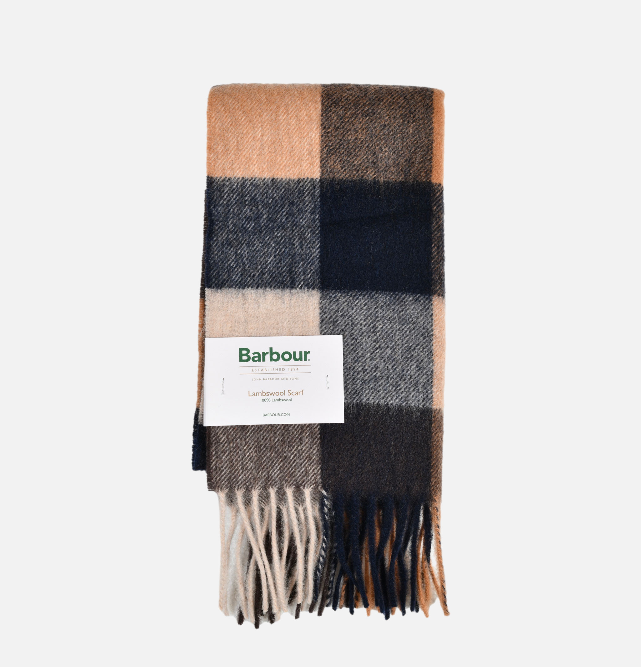 Barbour Gaslton Tartan Scarf Autumn Dress