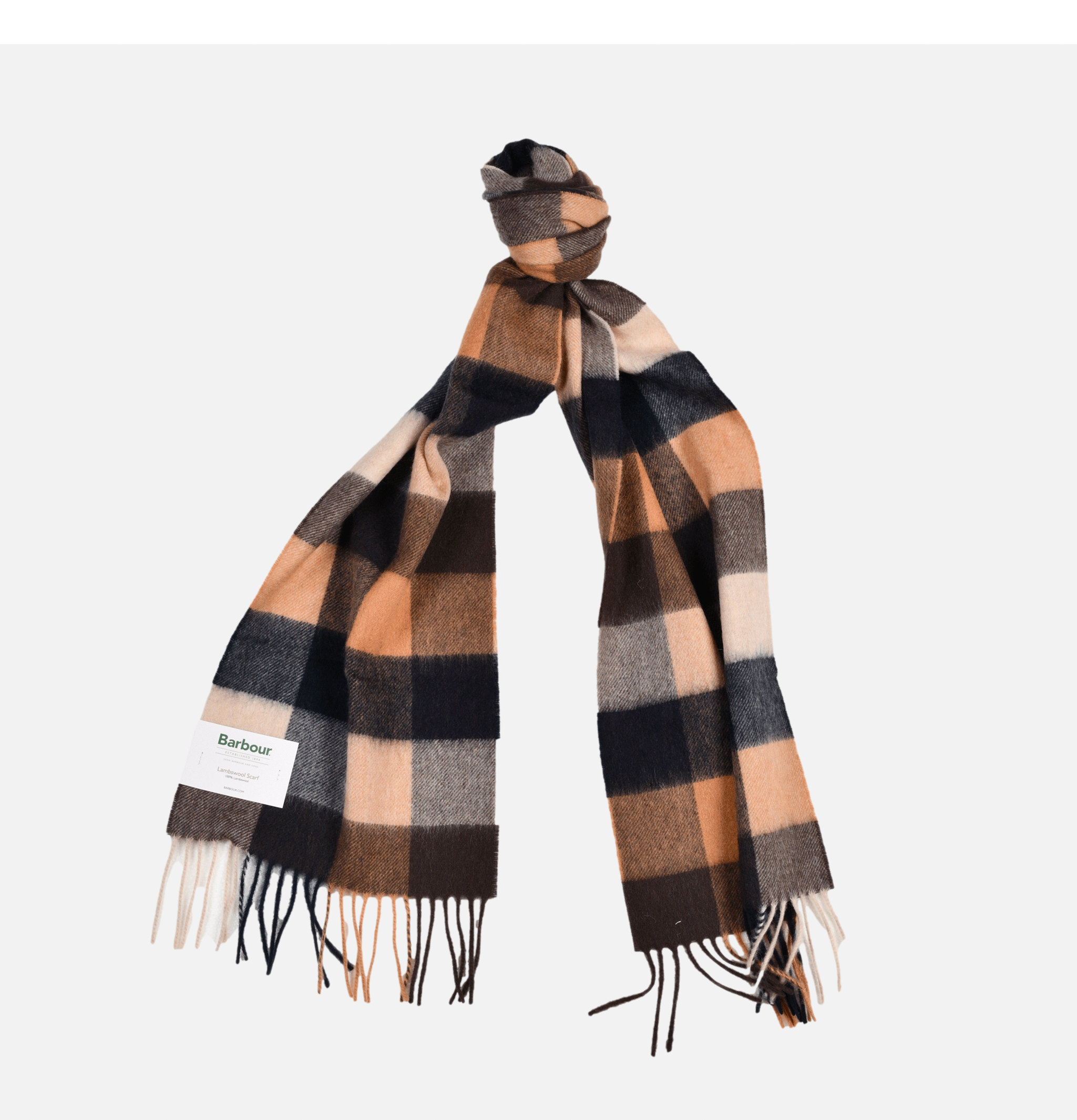 Barbour Gaslton Tartan Scarf Autumn Dress