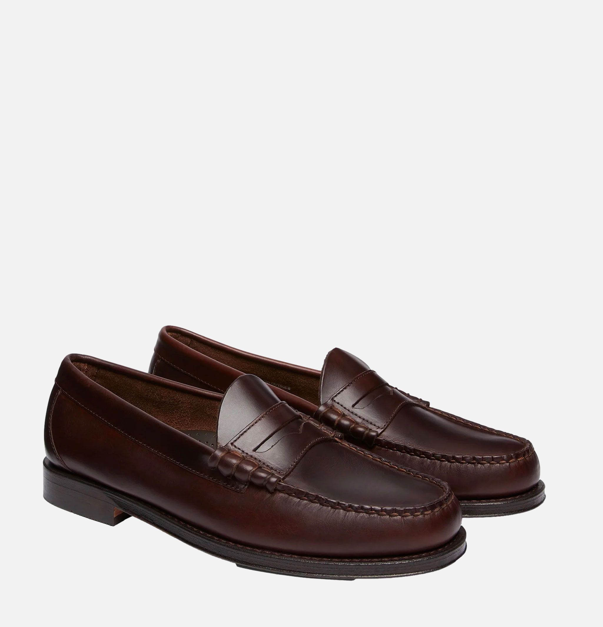 Chaussures G.H Bass Larson Weejuns Penny Loafer Chocolate.