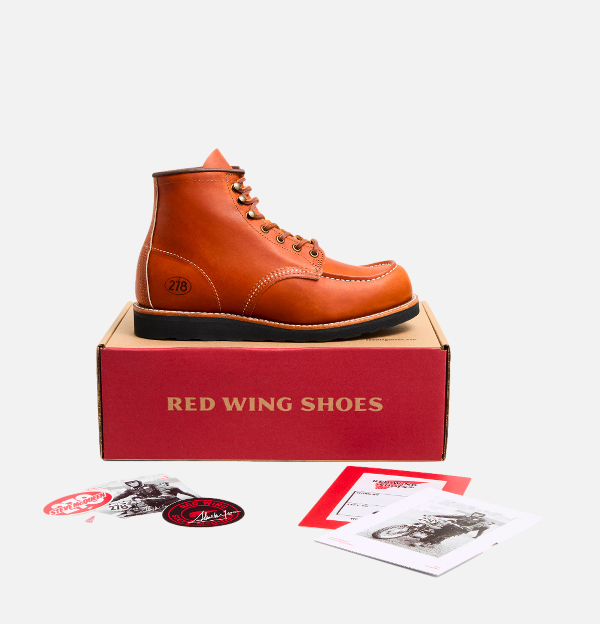 Red Wing 278 - Moc Toe Steve Mcqueen