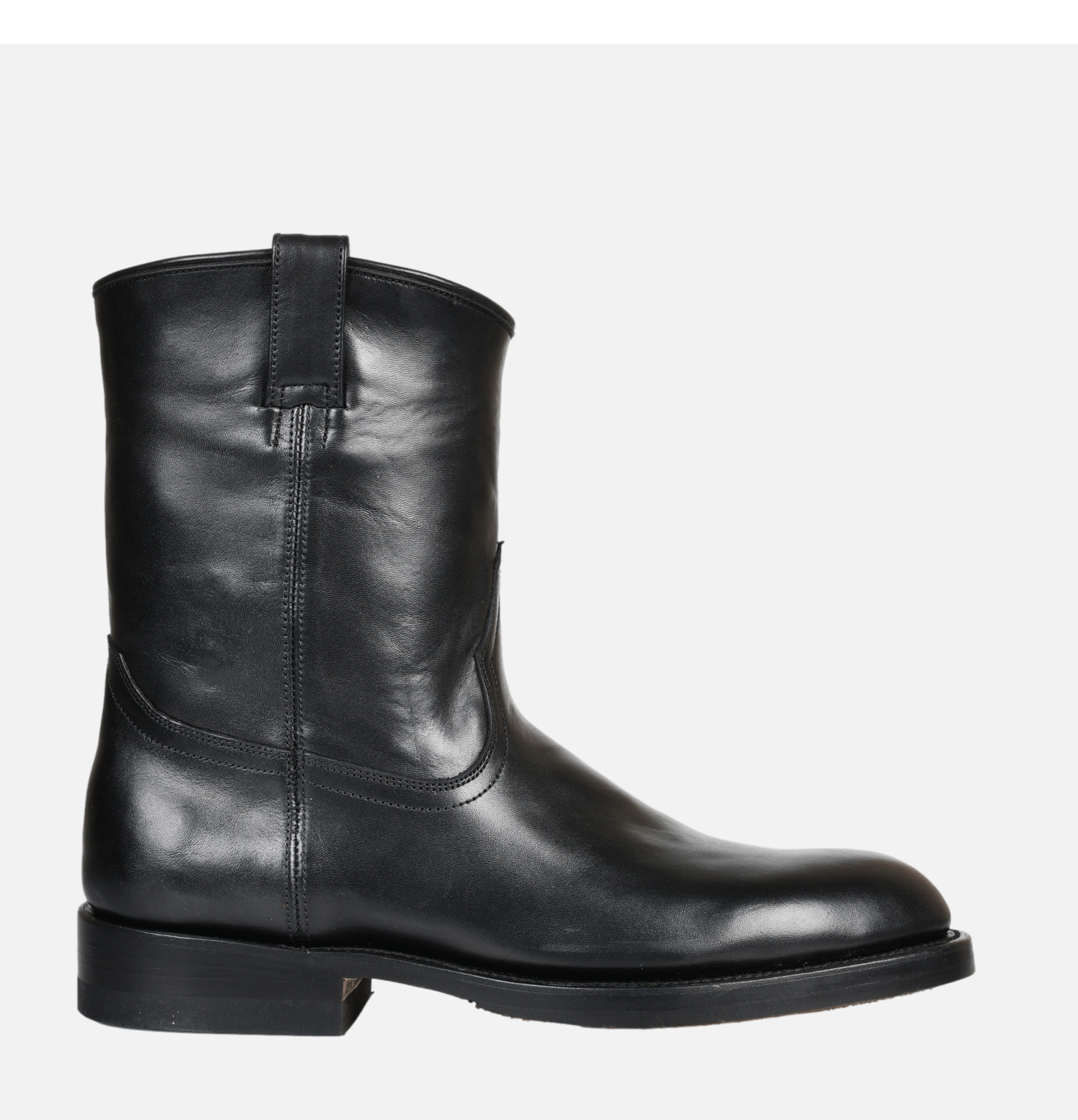 Unmarked Roper Pull Up Boots Black