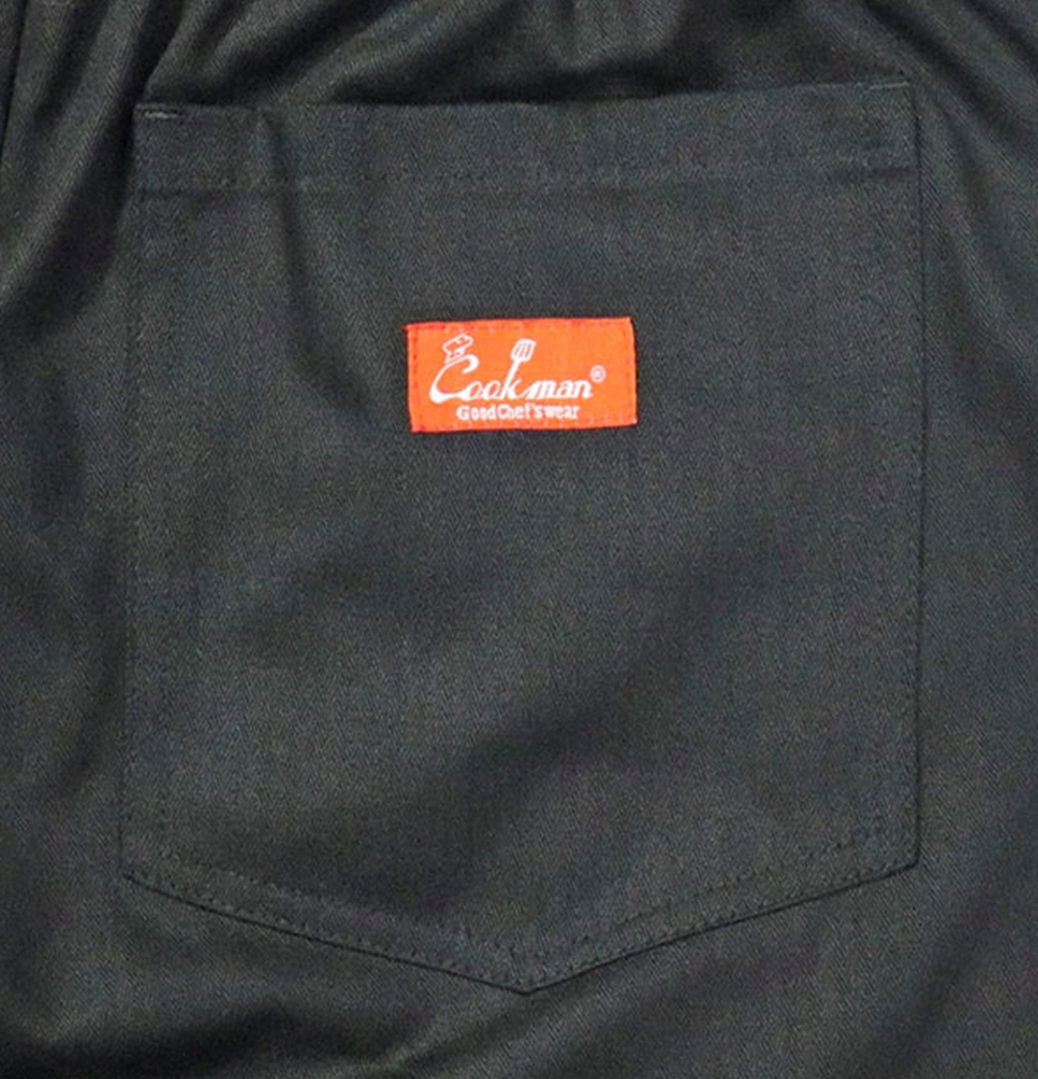 Pantalon Cookman Chef - Herringbone Noir