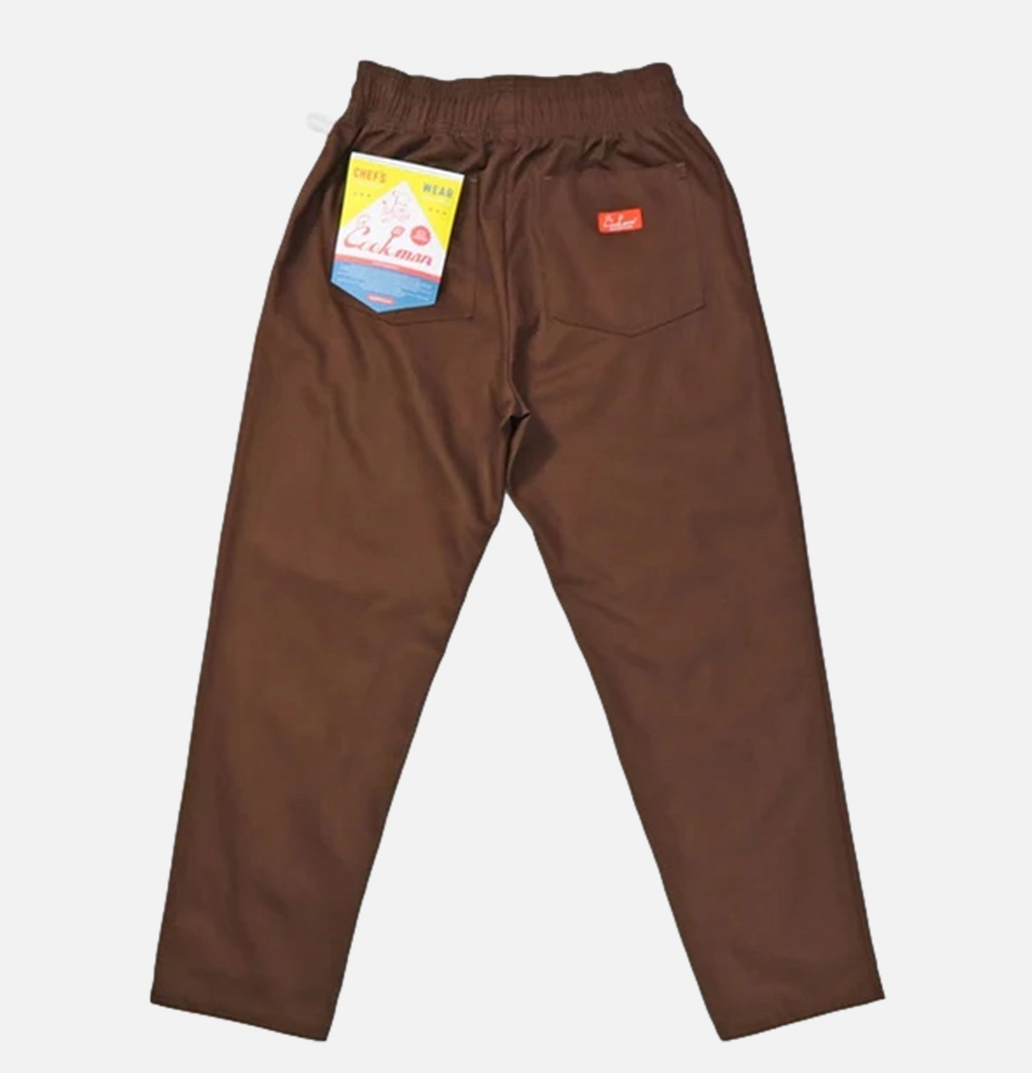 Pantalon Cookman Chef - Herringbone Chocolat