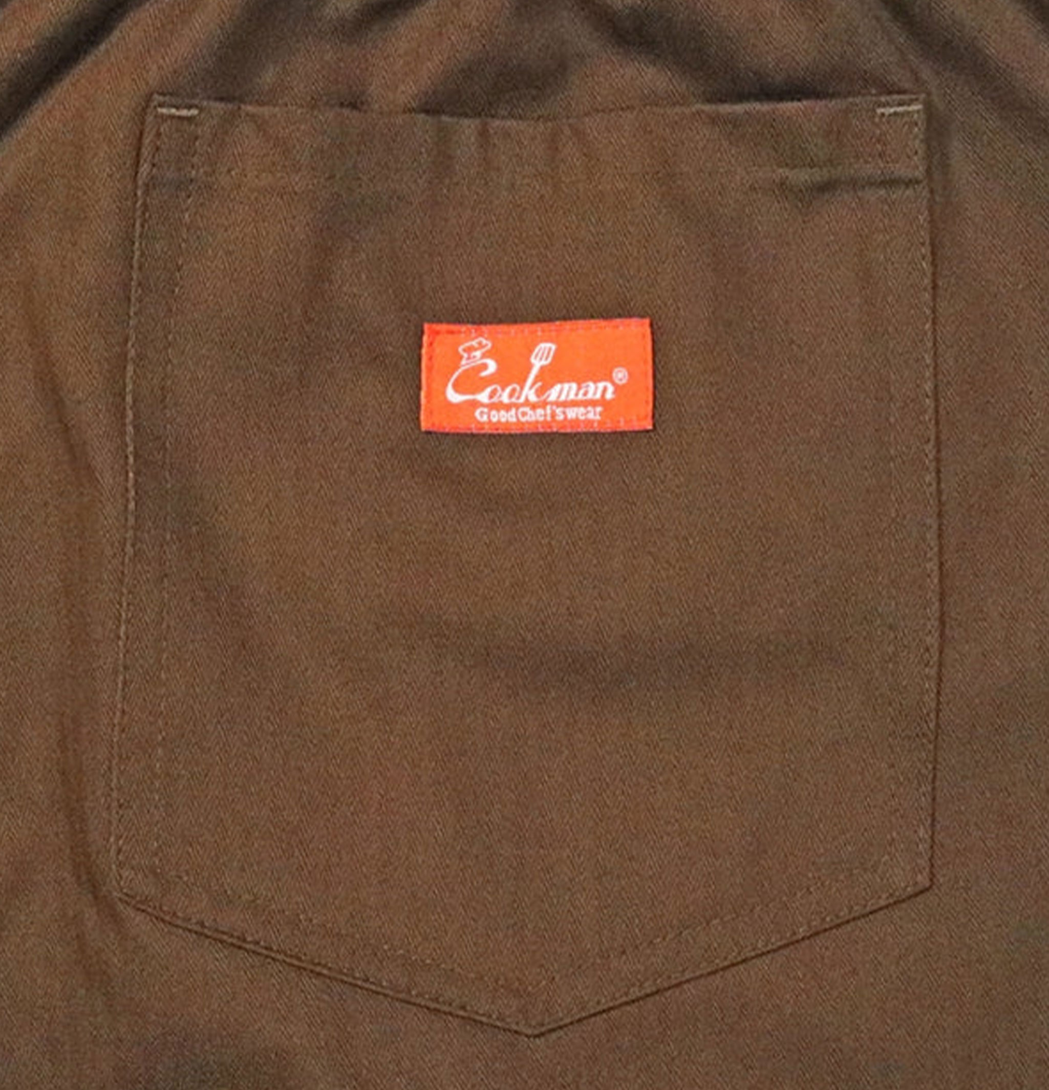 Pantalon Cookman Chef - Herringbone Chocolat