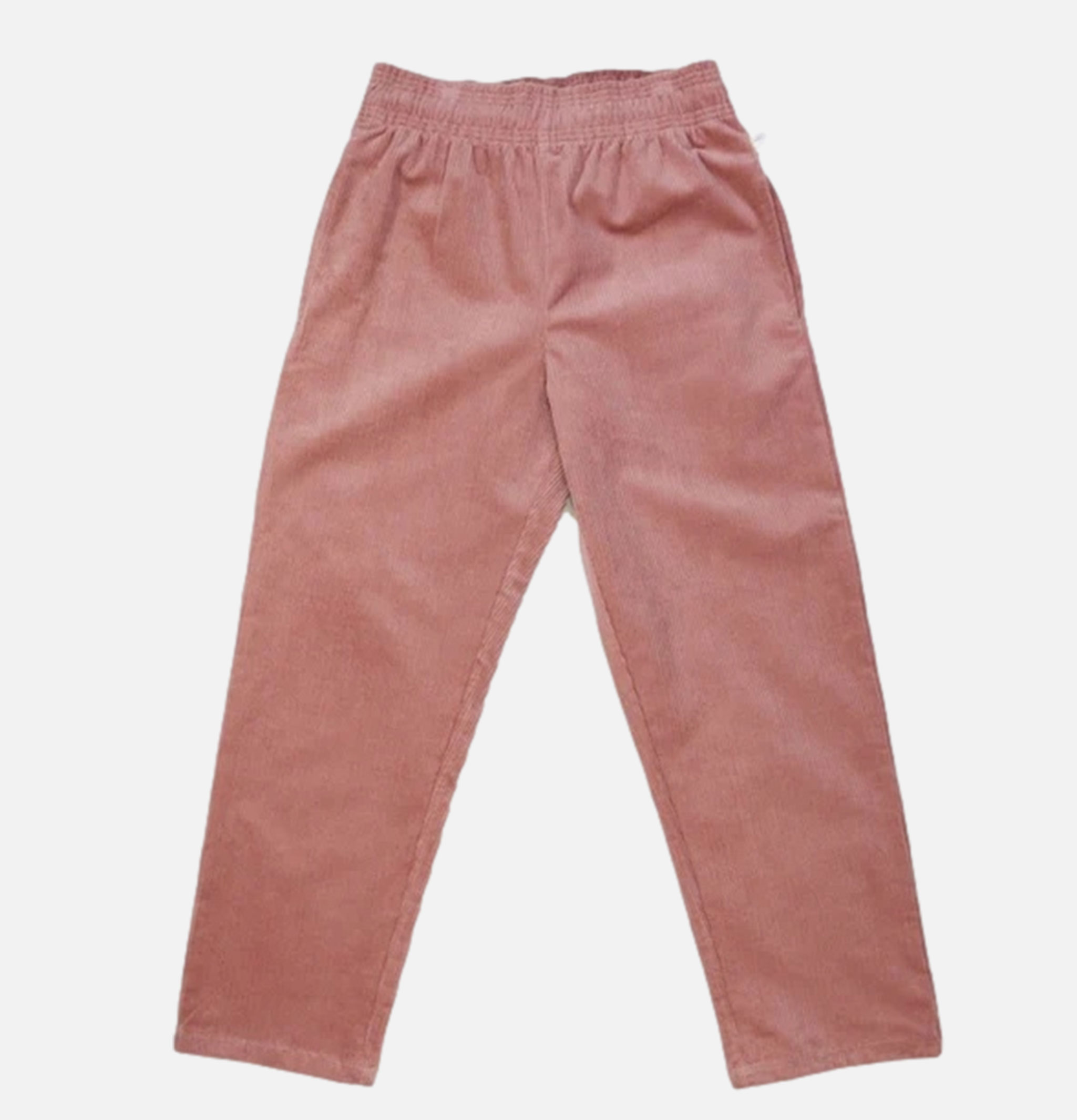 Fatburger x Cookman Collaboration Chef Pants - Semiwide Corduroy FAT Pink