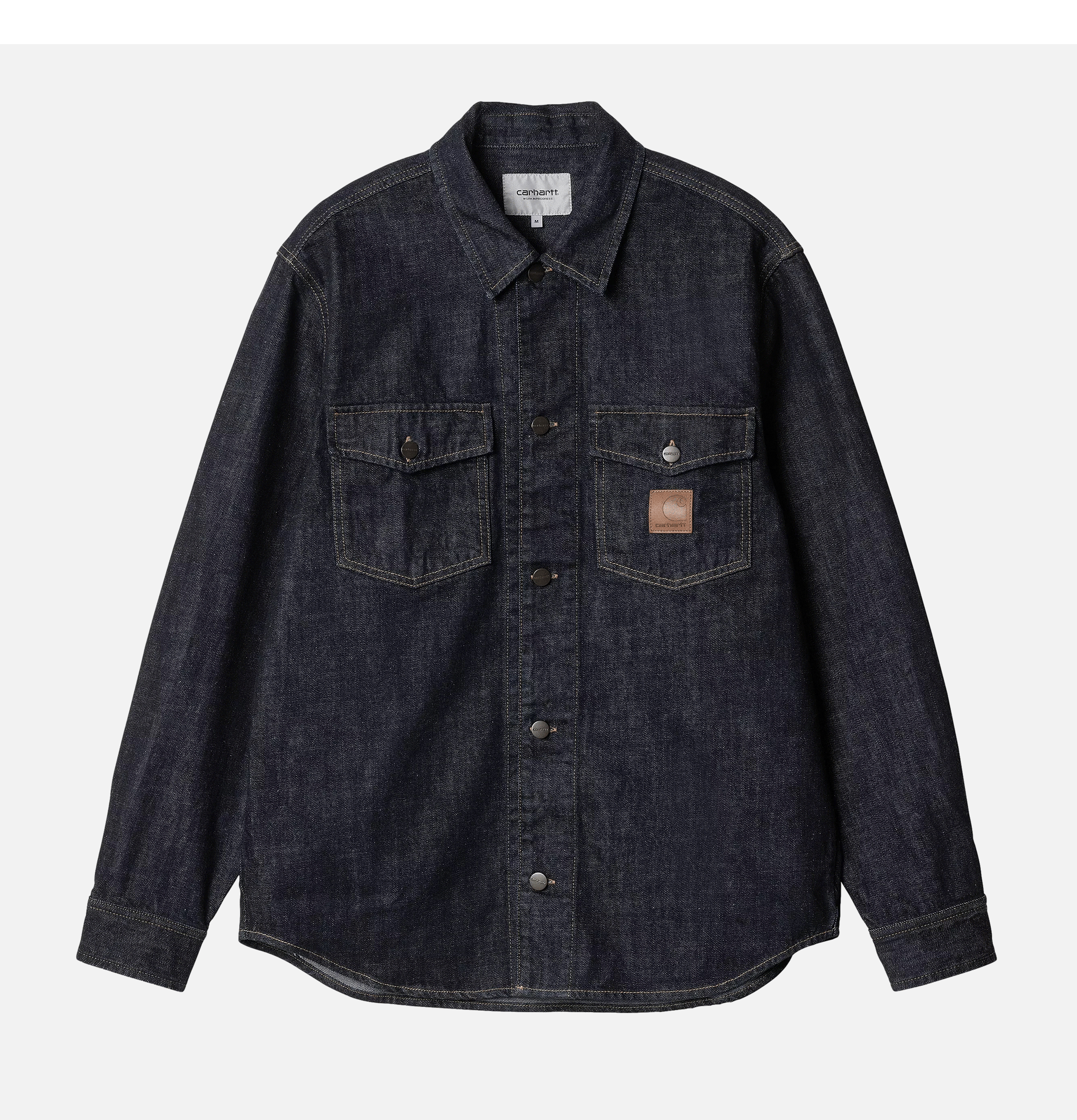 Carhartt WIP Lincoln Shirt Bleu Rincé