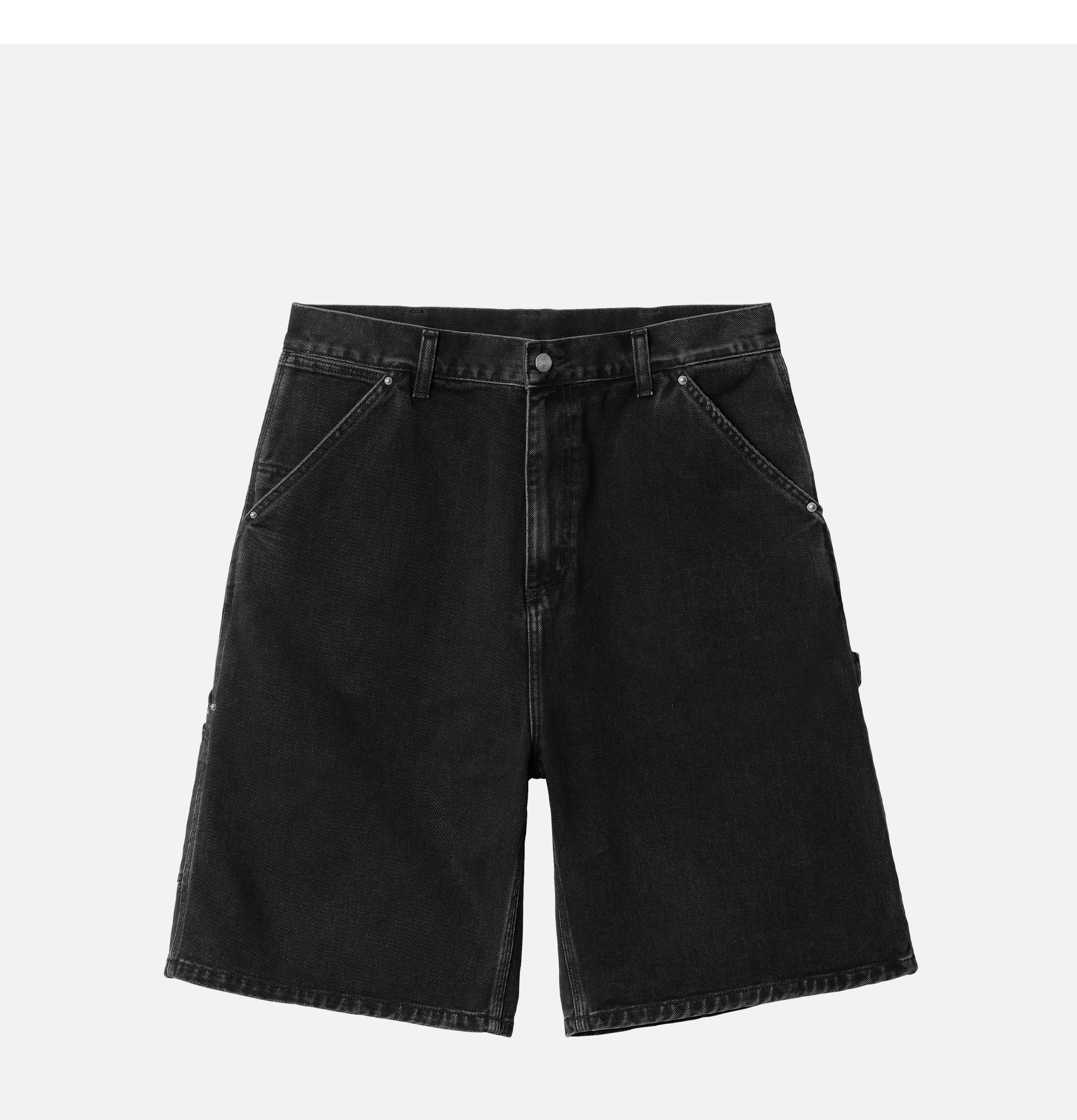 Carhartt WIP Rivet Short Noir Stone Washed