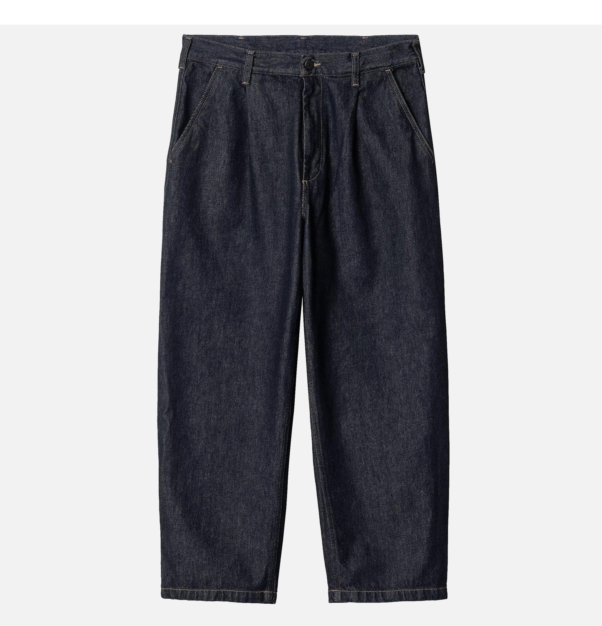 Carhartt WIP Pantalon Jace Bleu Rincé