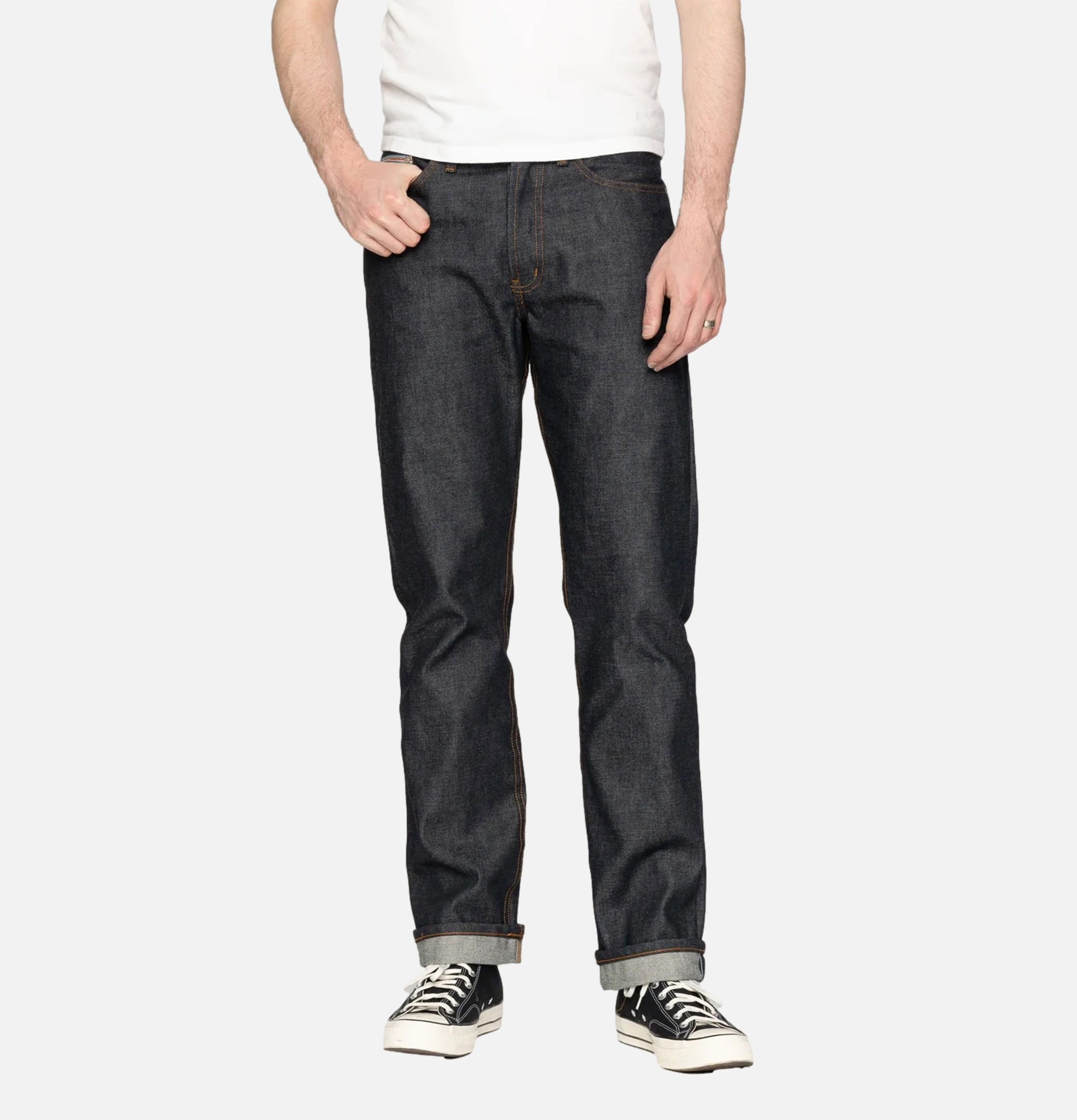 Naked & Famous Jeans Dia De Los Muertos Selvedge - True Guy Fit