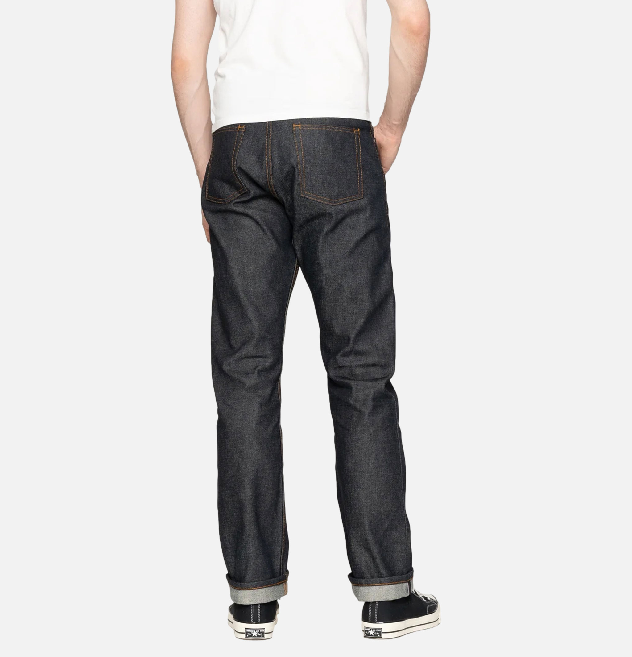 Naked & Famous Jeans Dia De Los Muertos Selvedge - True Guy Fit