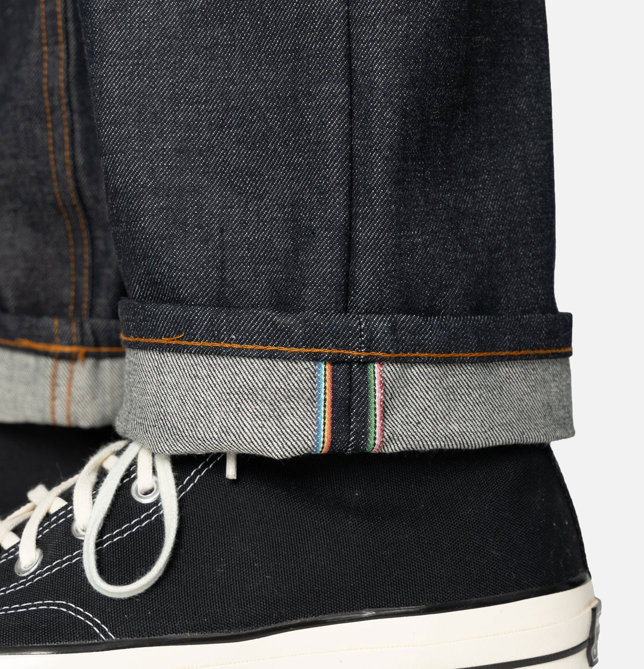 Naked & Famous Jeans Dia De Los Muertos Selvedge - True Guy Fit