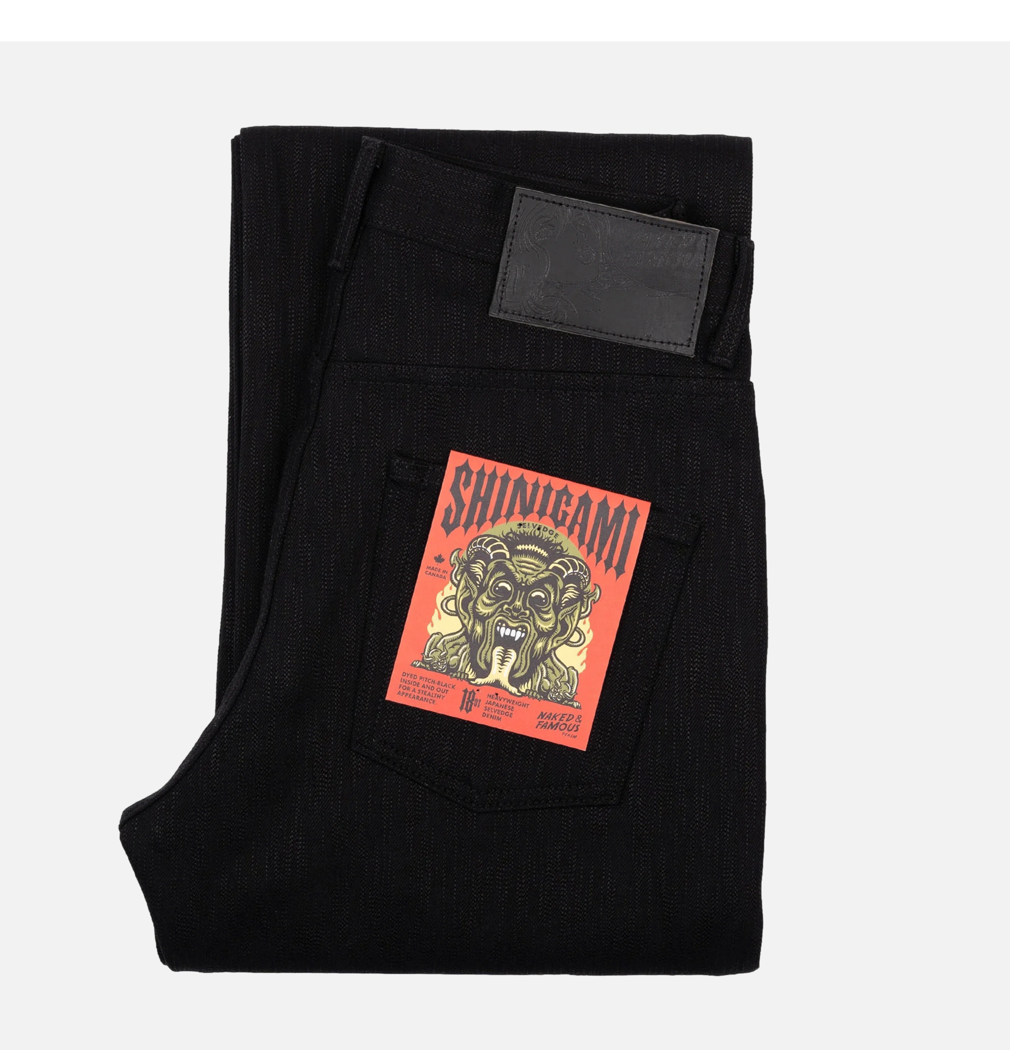 Naked & Famous Jeans Shinigami Selvedge - Strong Guy Fit