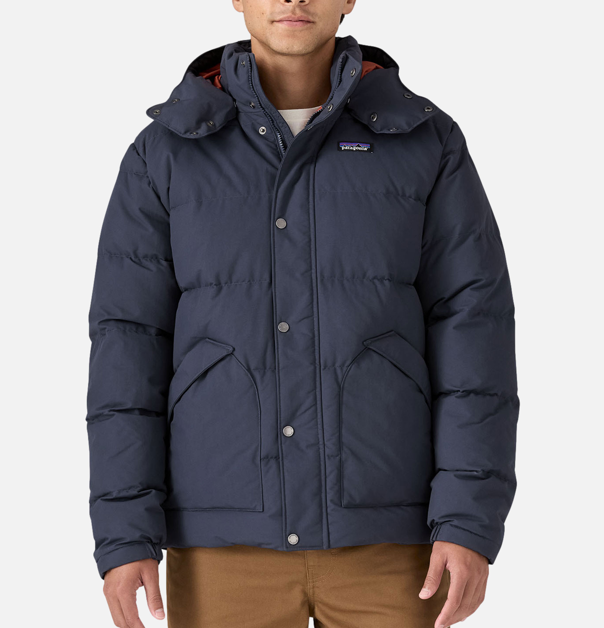 Blouson Patagonia DownDrift Jacket Smolder Blue