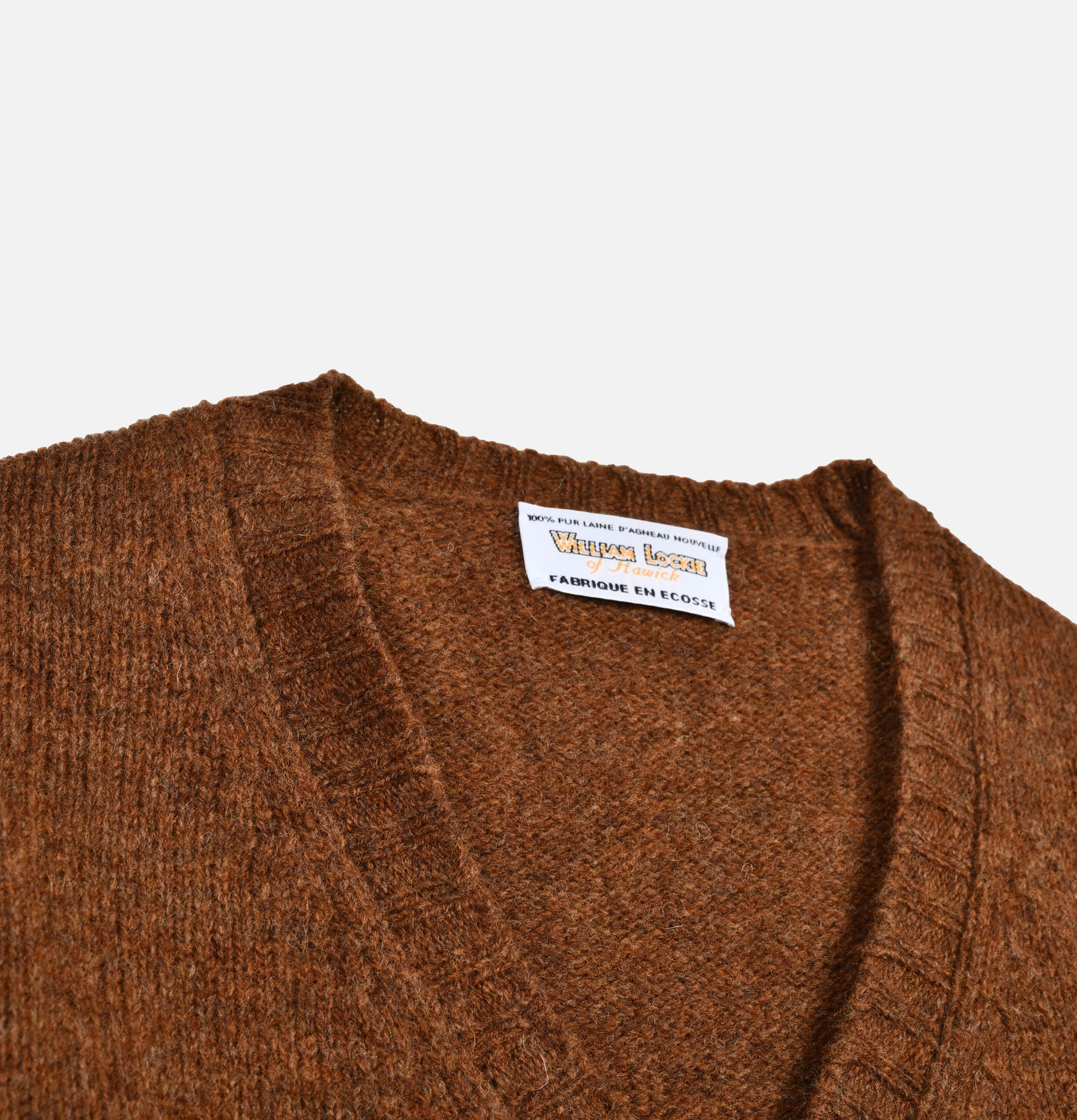 Cardigan William Lockie Aryan Pecan Marron