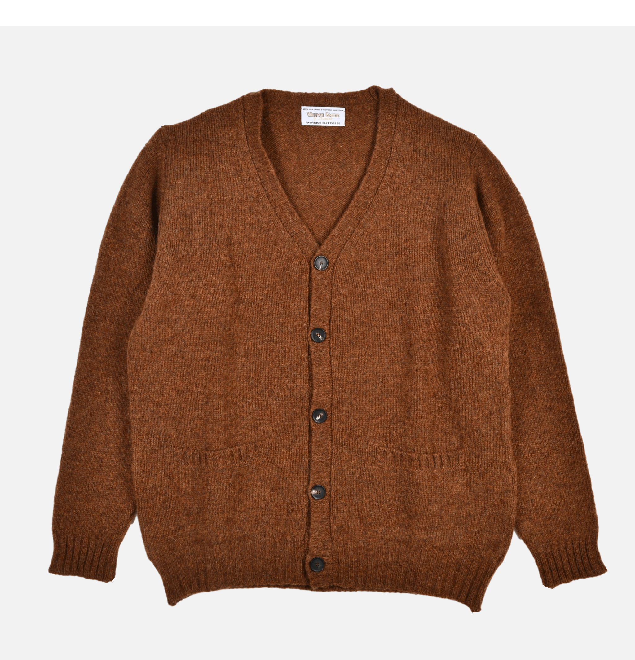 Cardigan William Lockie Aryan Pecan Marron