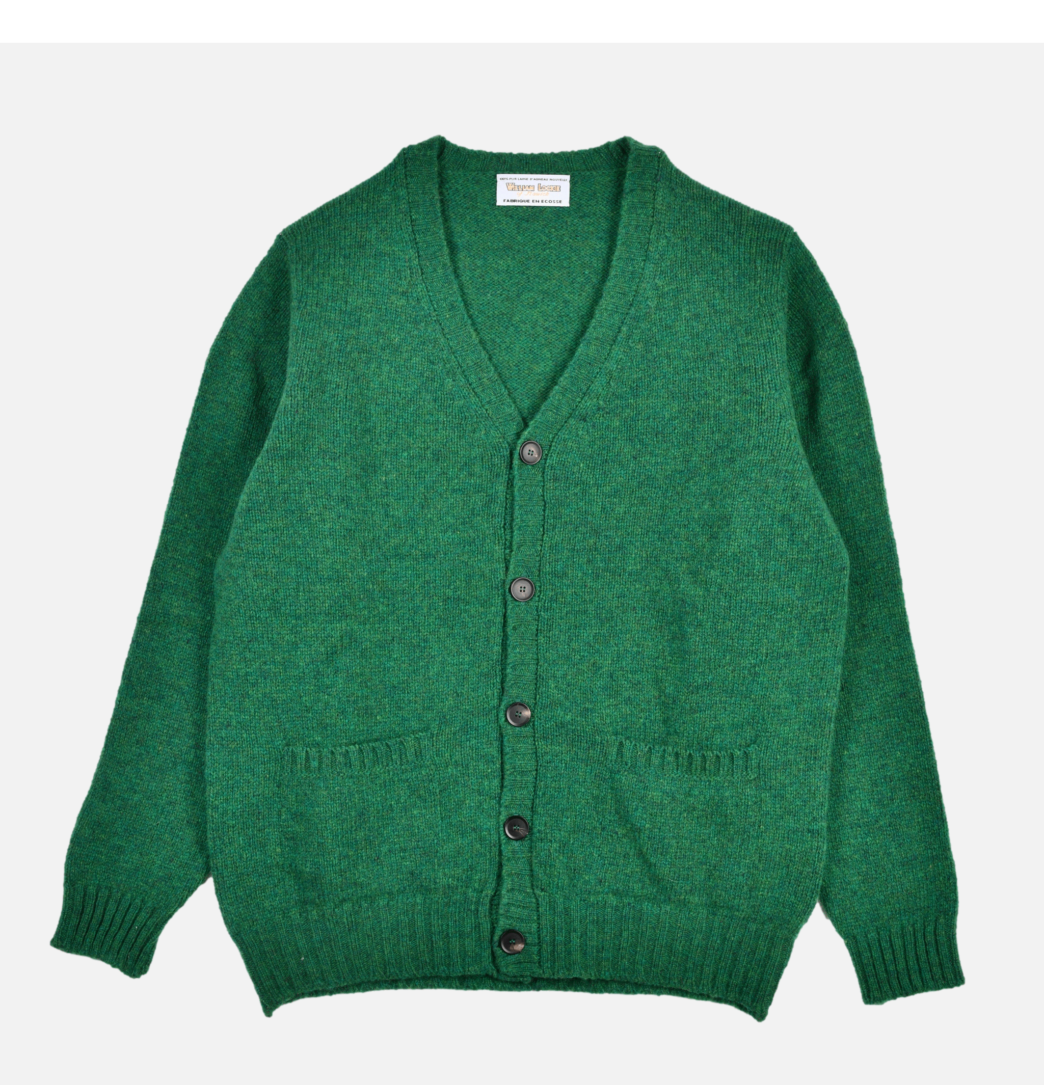 Cardigan William Lockie Aryan Clover Vert