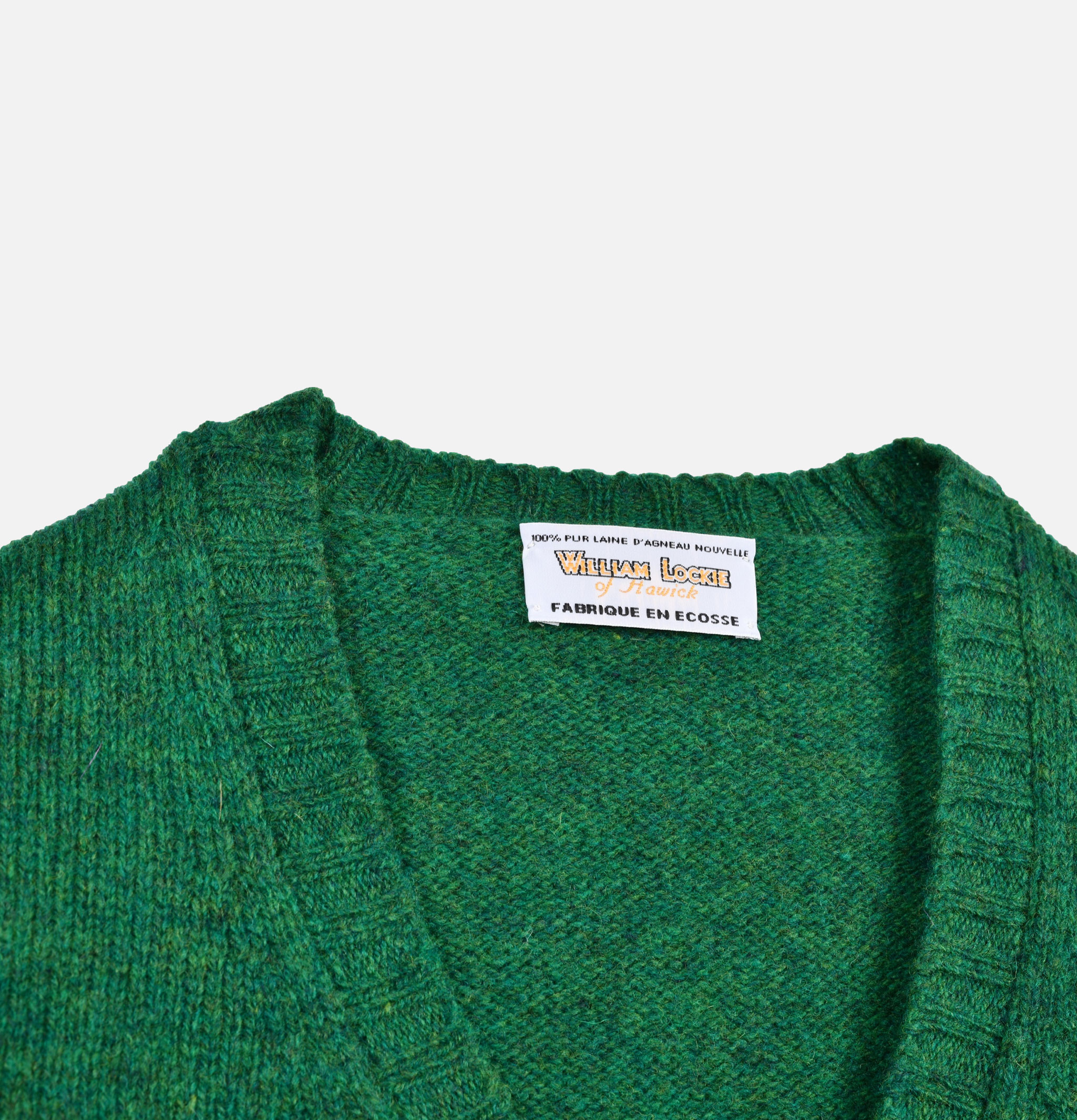 Cardigan William Lockie Aryan Clover Vert