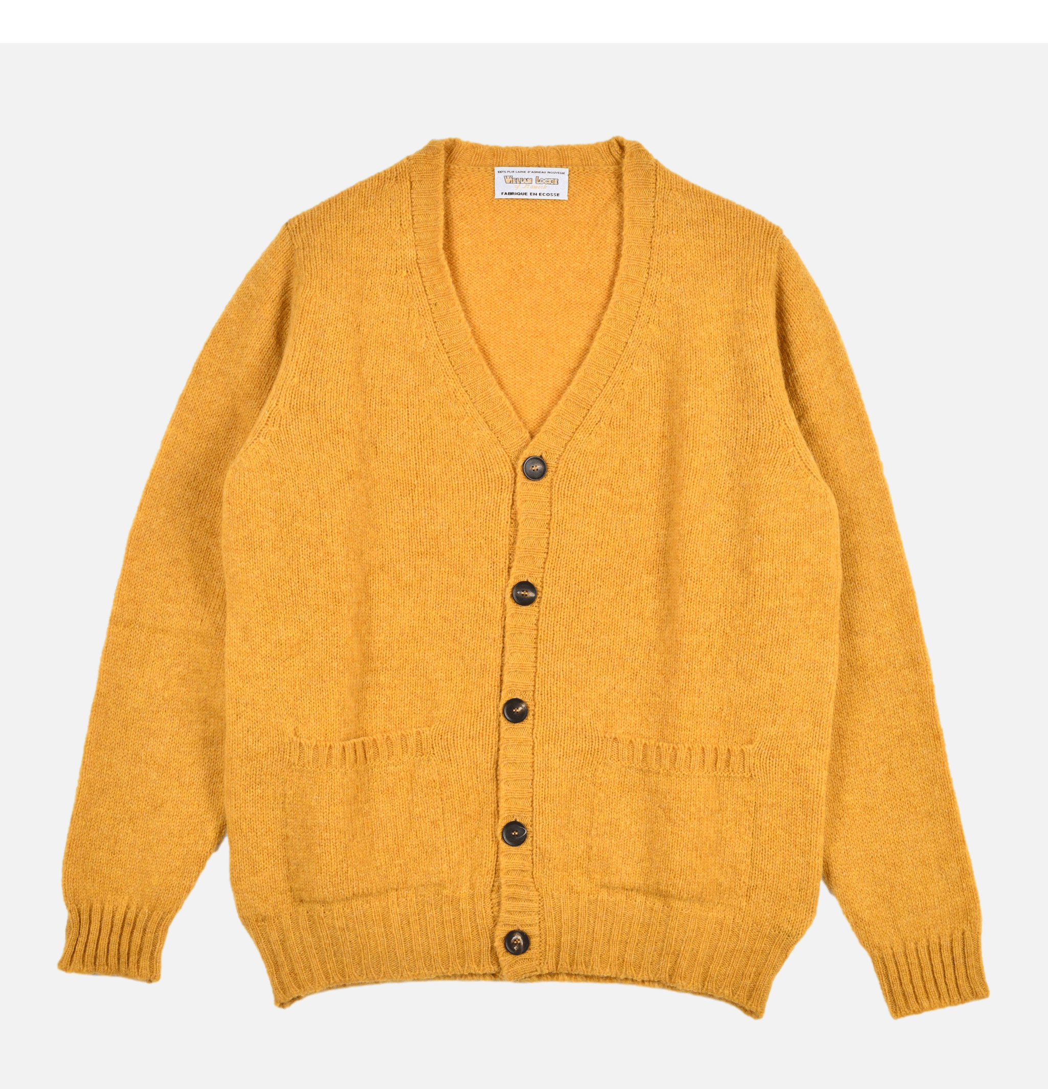 Cardigan William Lockie Aryan Nugget Jaune