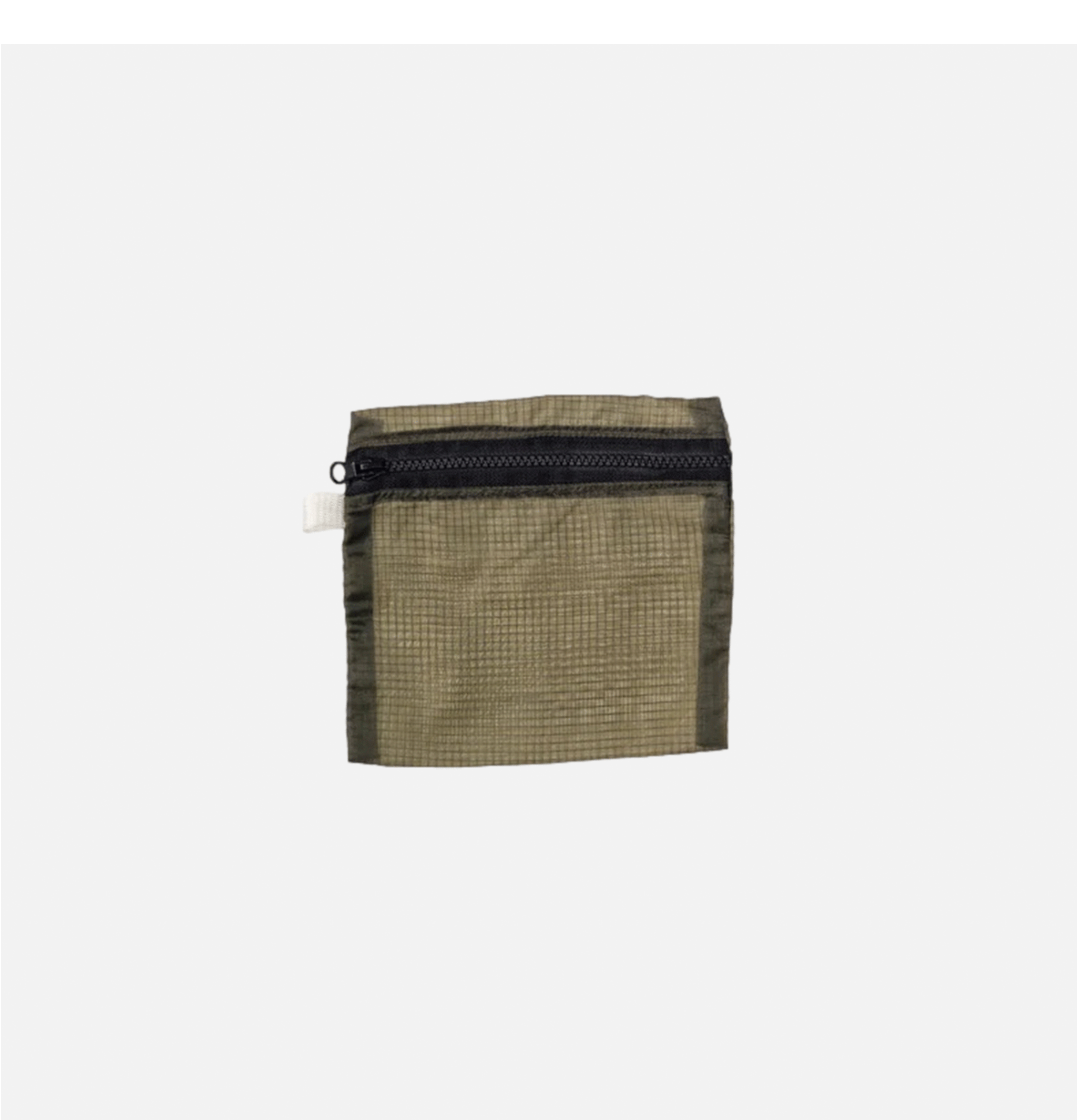 Puebco Pochette en Tissu Nylon Olive Moyen