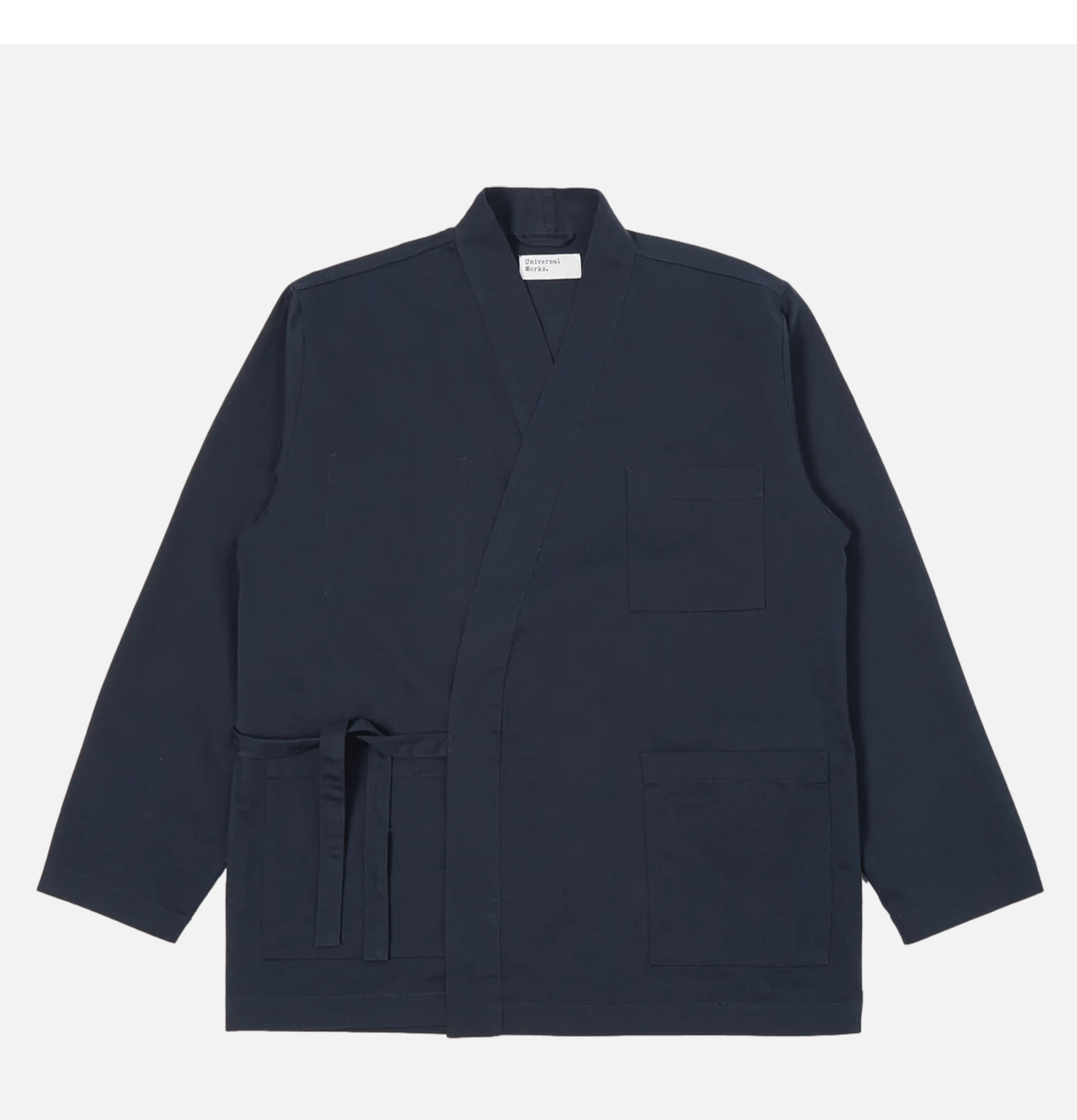 Universal Works Veste de travail Kyoto Twill Navy