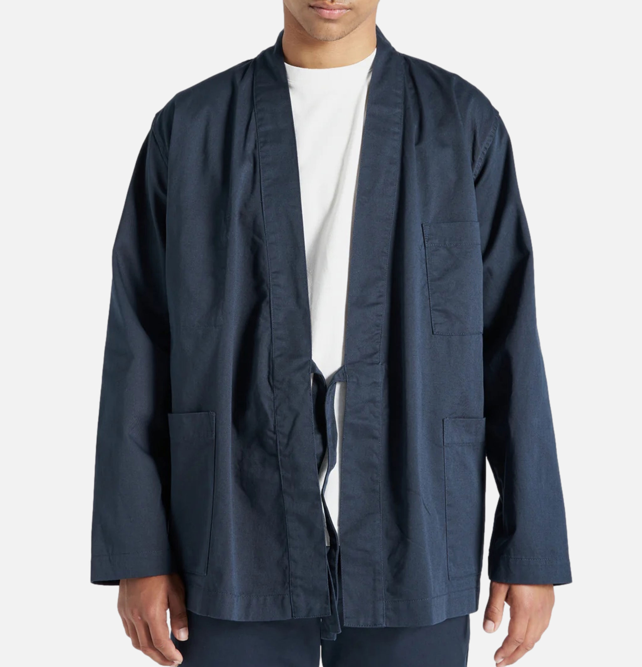 Universal Works Veste de travail Kyoto Twill Navy