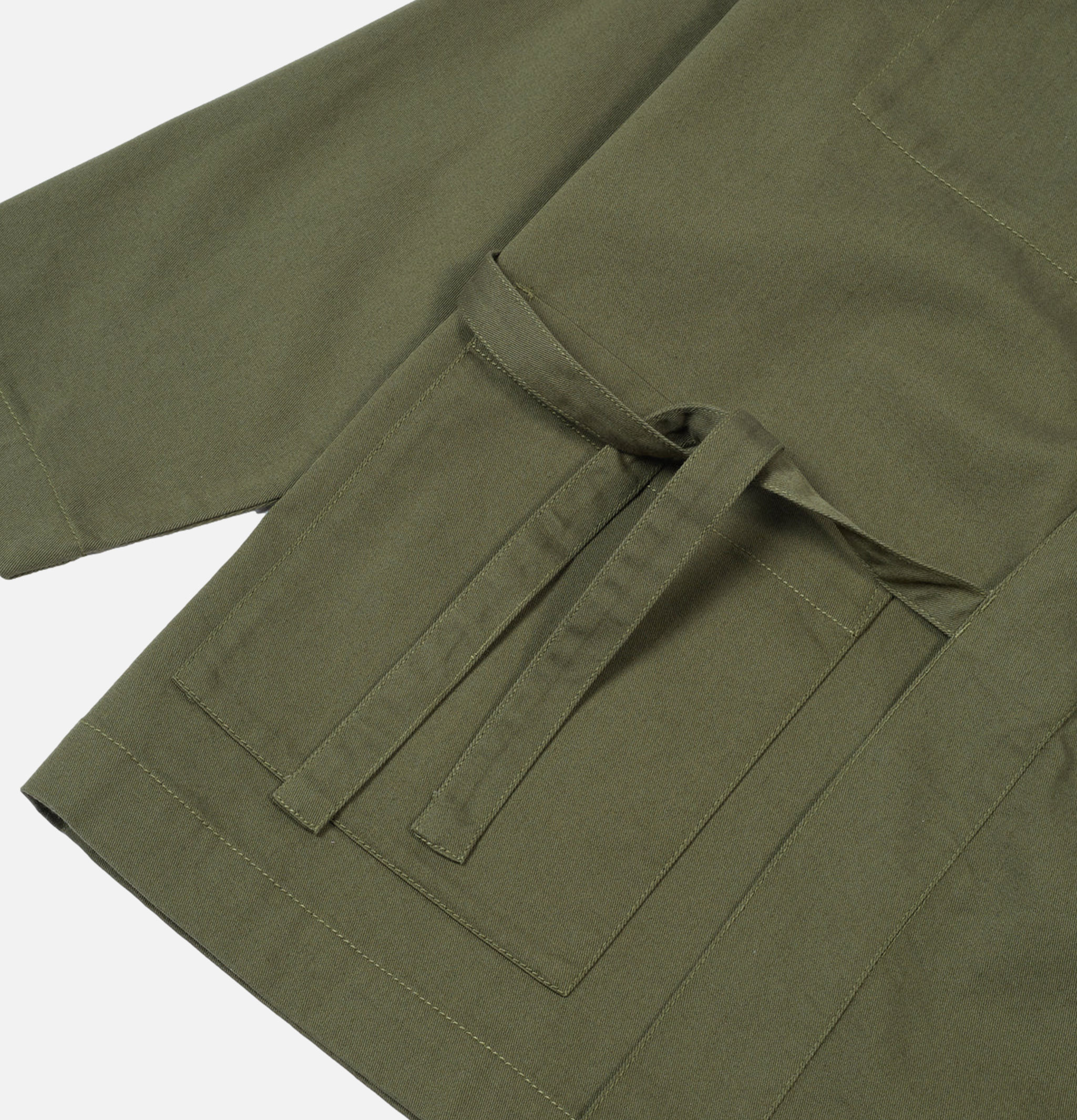 Universal Works Veste de travail Kyoto Twill Olive