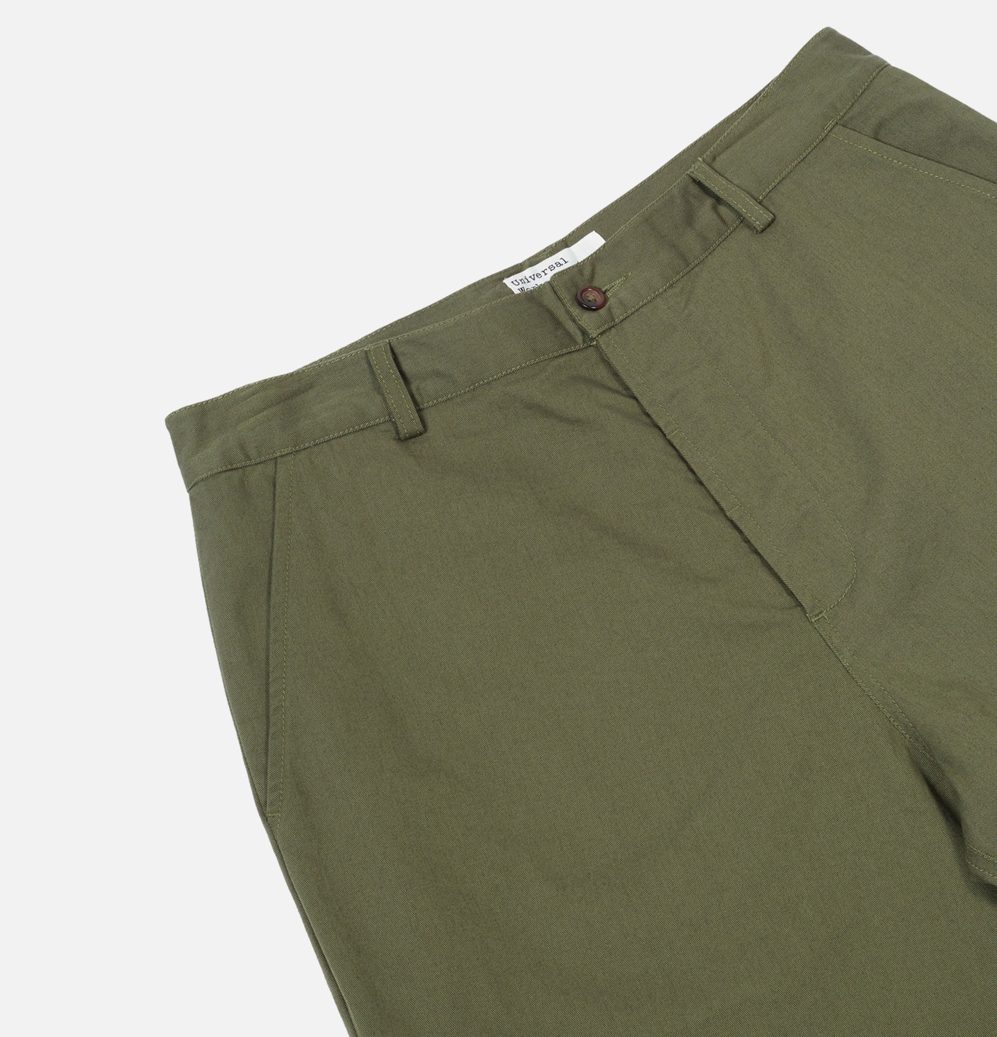 Universal Works Military Chino Twill LT Olive