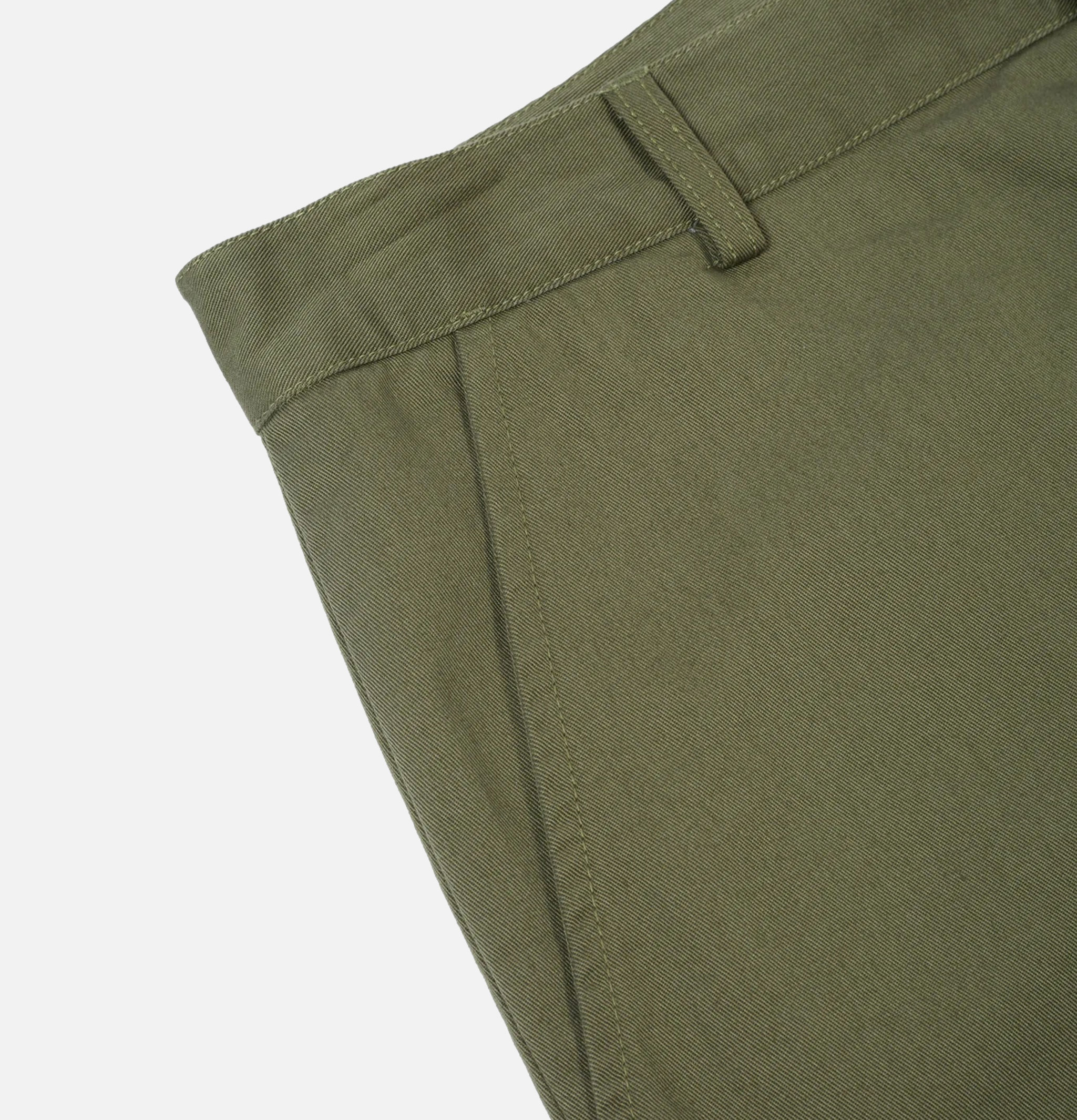 Universal Works Military Chino Twill LT Olive