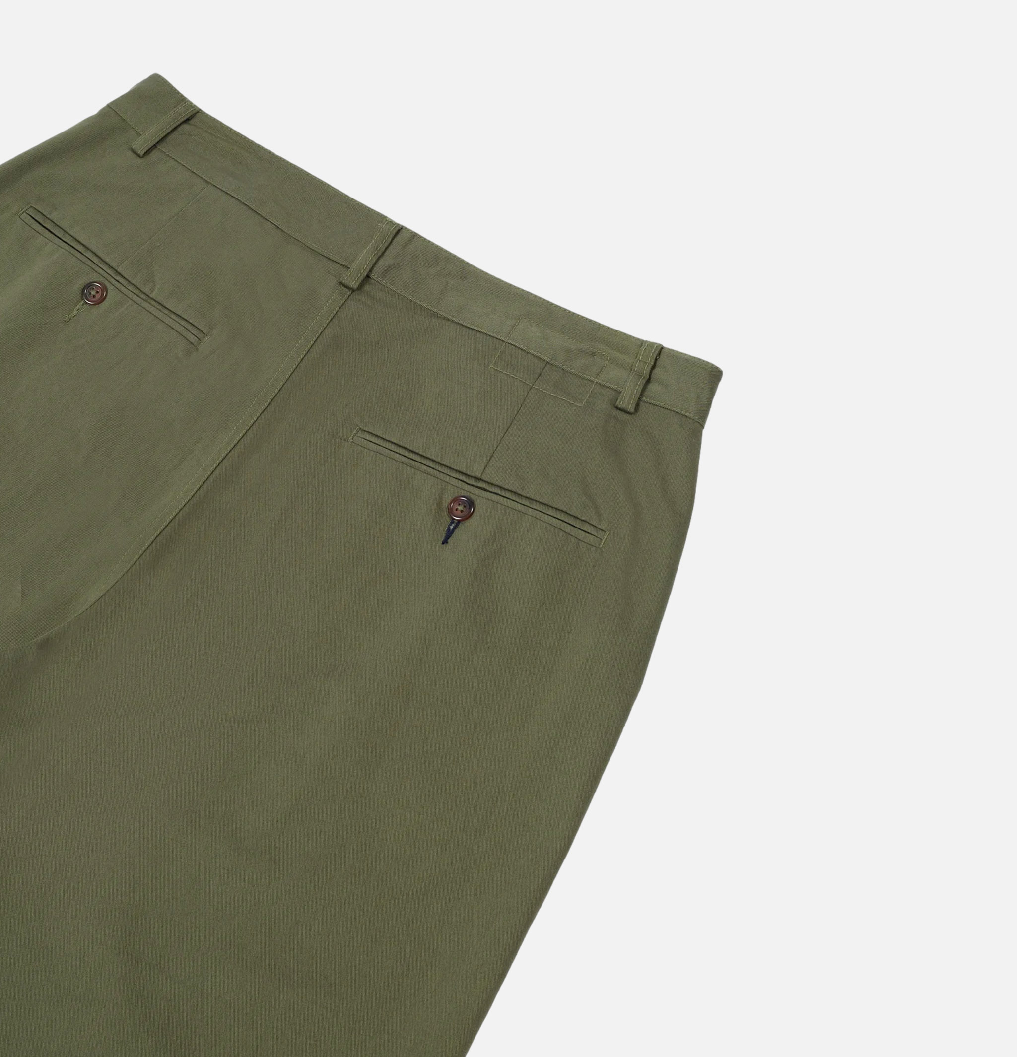 Universal Works Military Chino Twill LT Olive