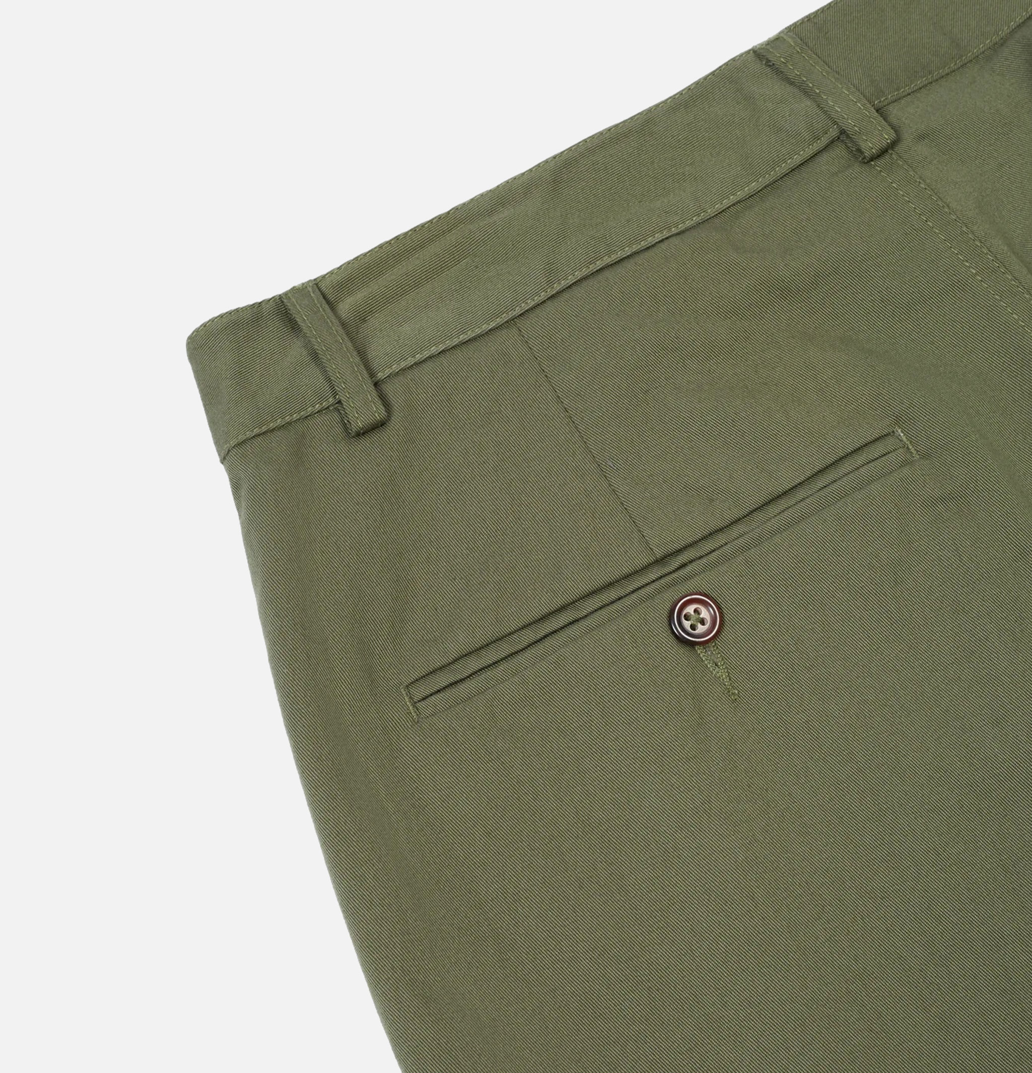 Universal Works Military Chino Twill LT Olive